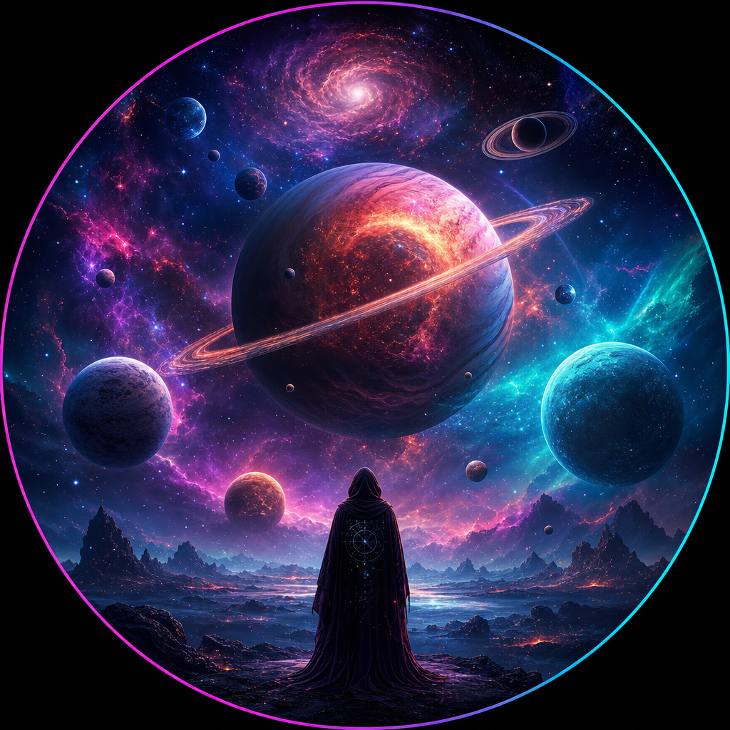 Planets dream symbol