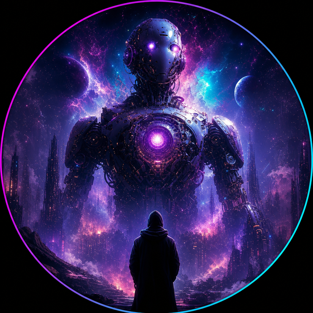 Robot dream symbol