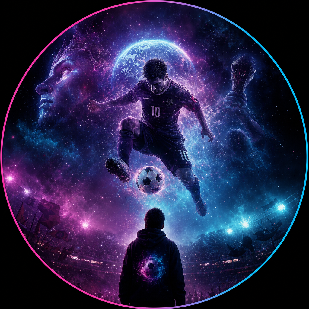 Soccer dream symbol