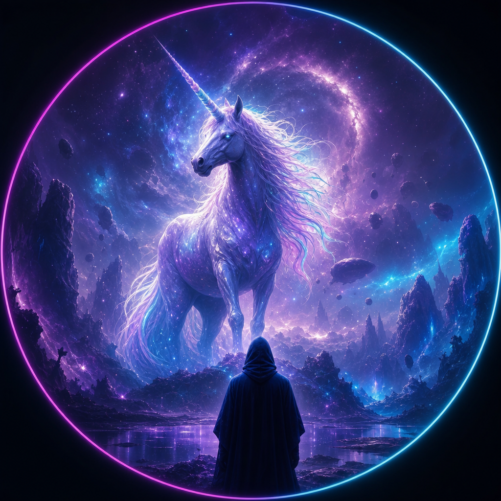 Unicorn dream symbol
