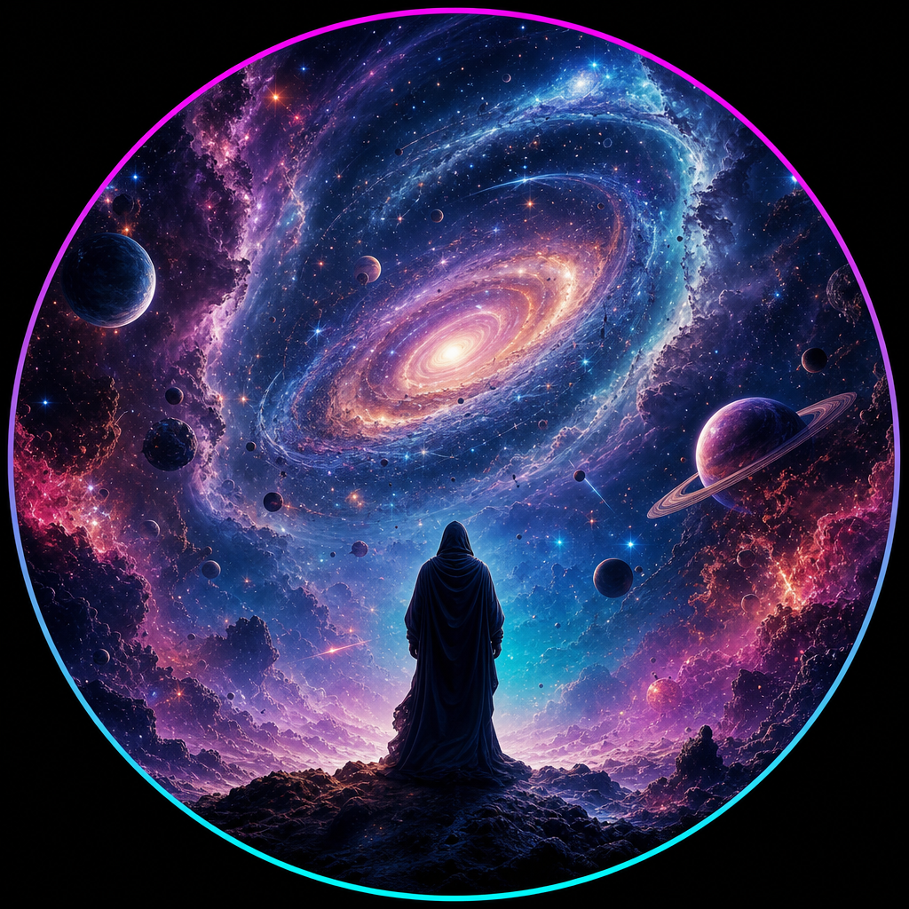 Universe dream symbol
