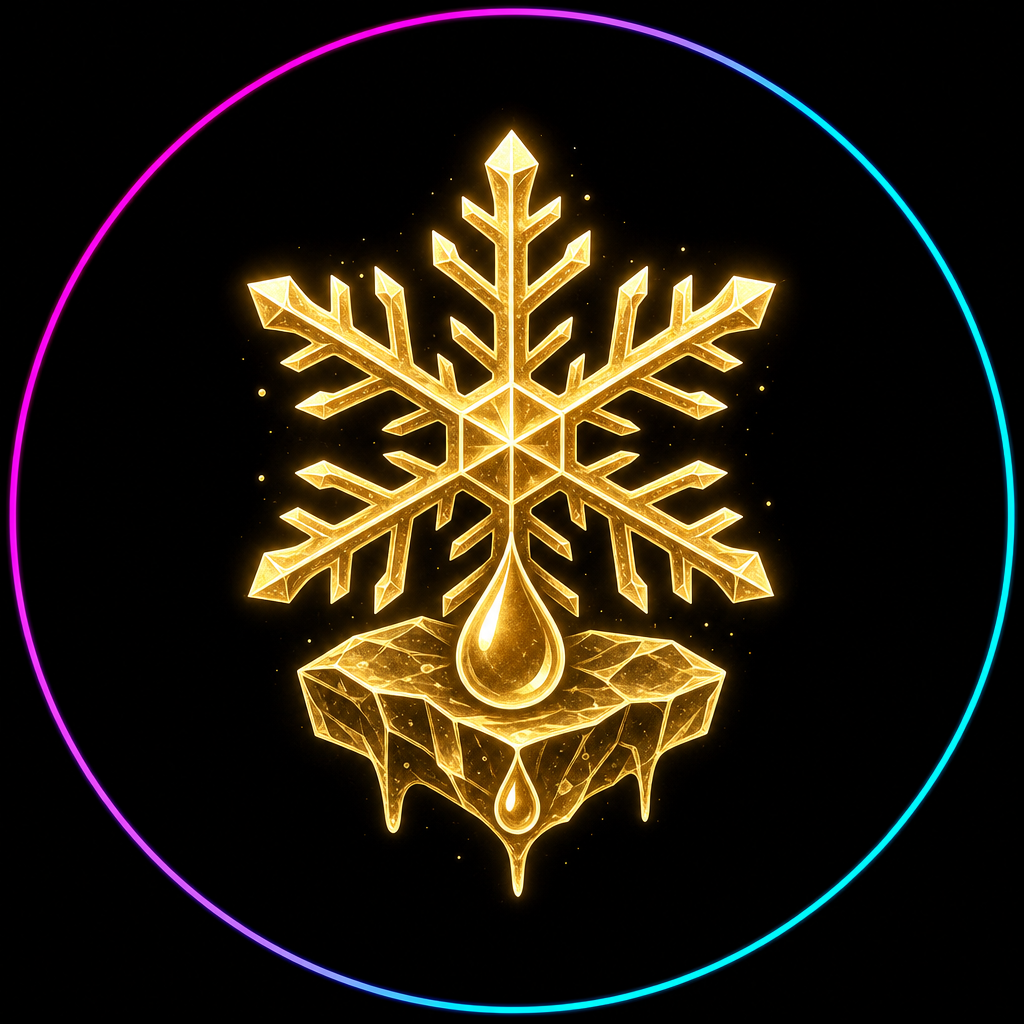 Frozen water icon