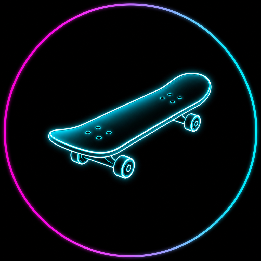 Skateboard icon