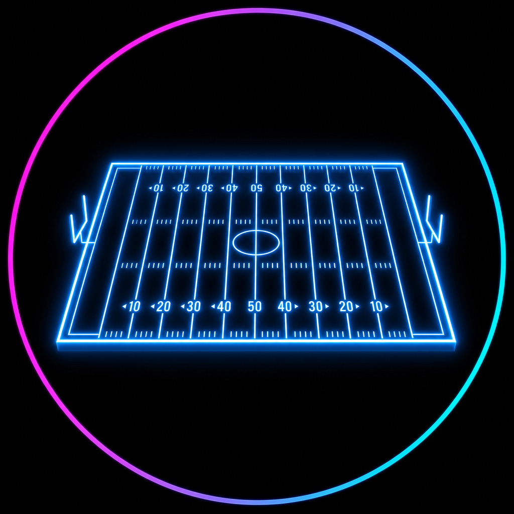Football field icon