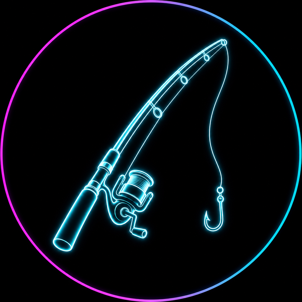 Fishing pole icon