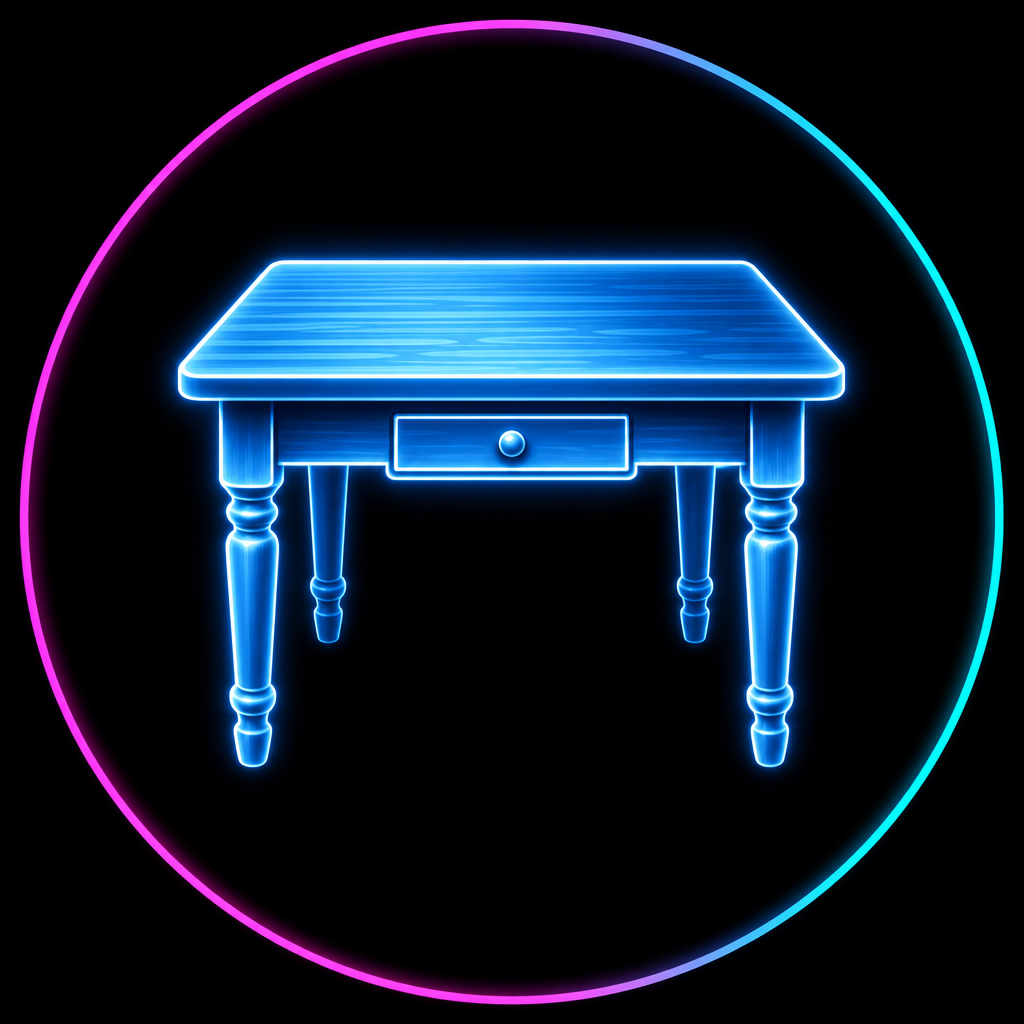 Kitchen table icon