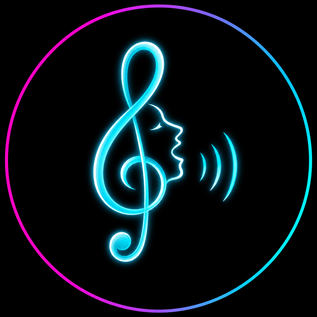 Singing icon