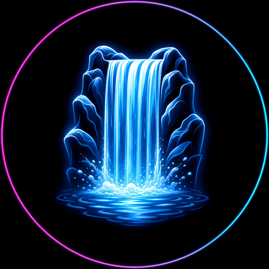 Waterfall icon