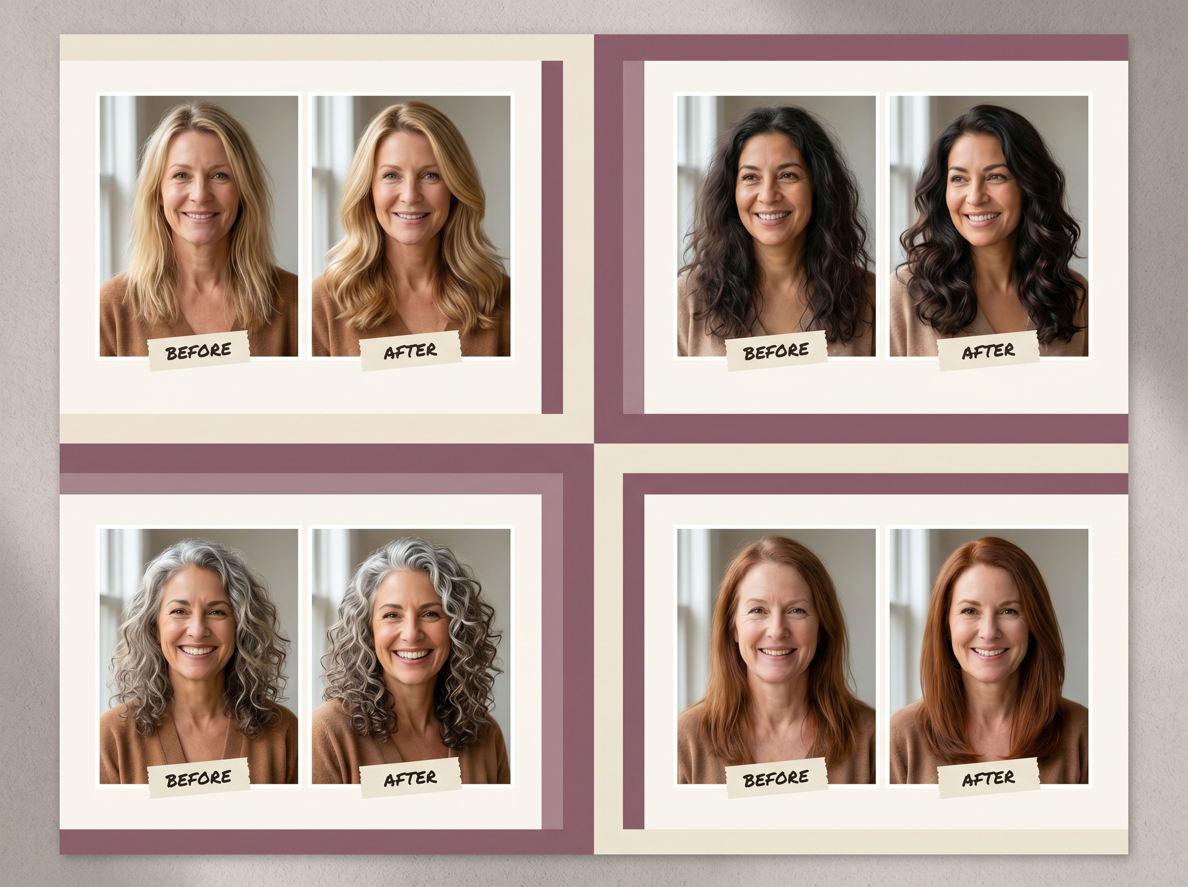 Customer before and after results