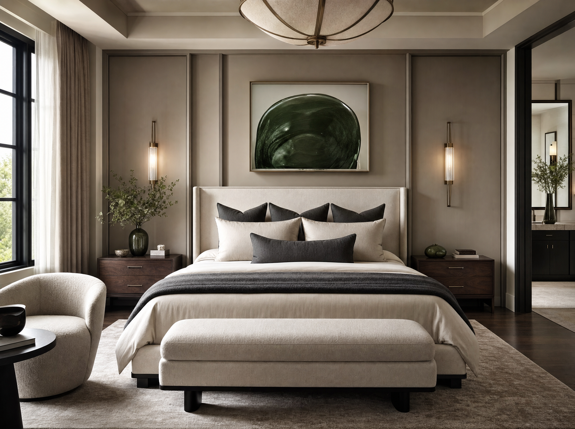Luxury bedroom eDesign concept