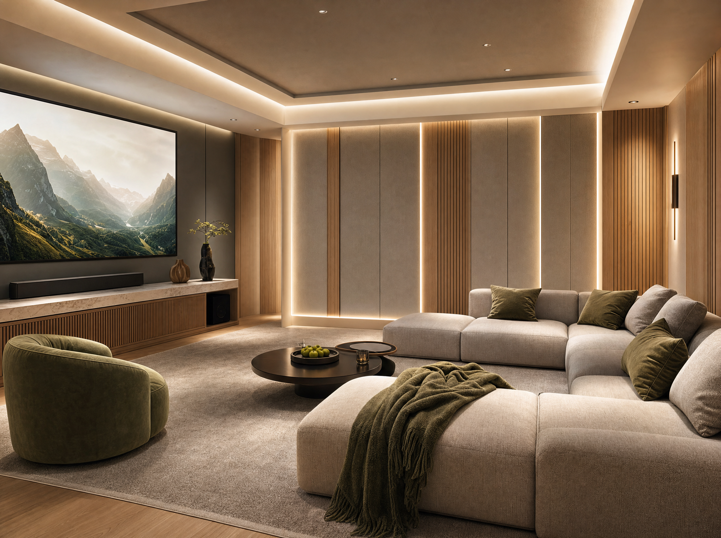 Home theatre eDesign concept