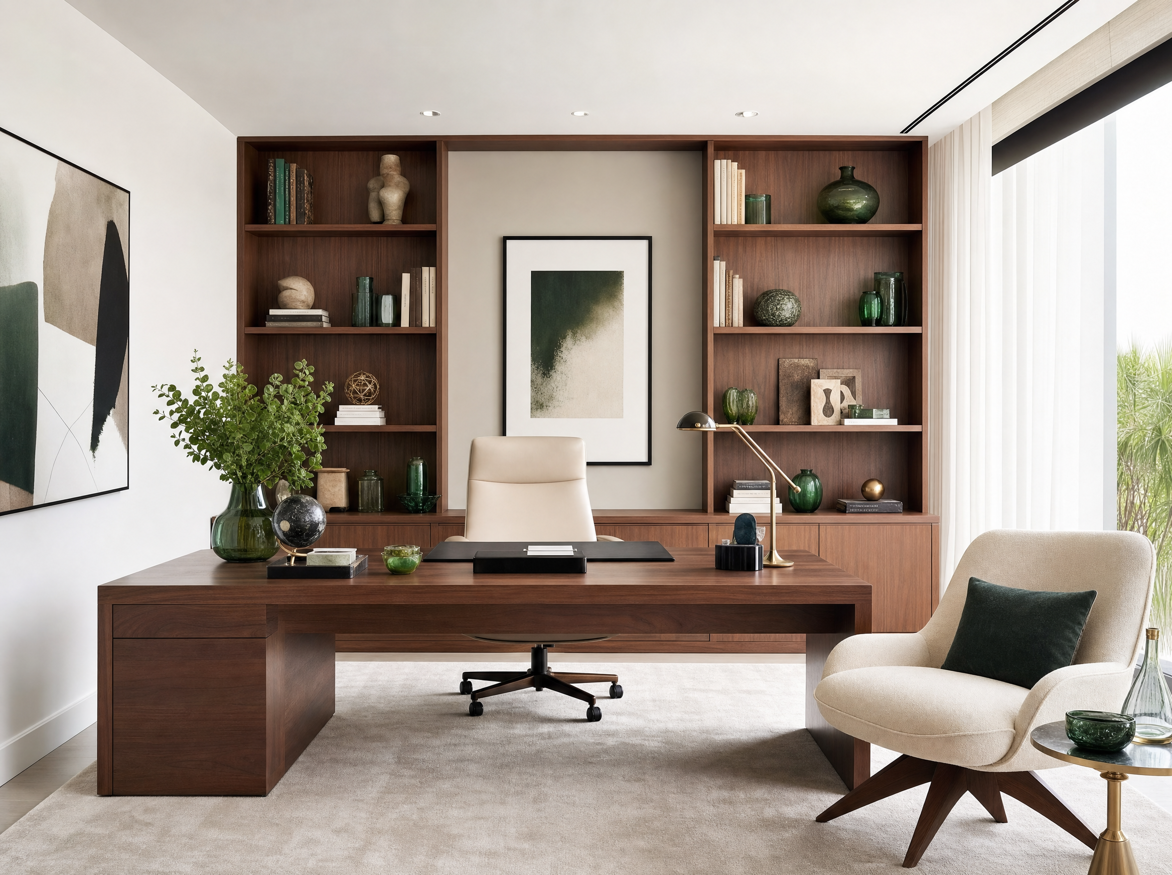 Home office eDesign concept