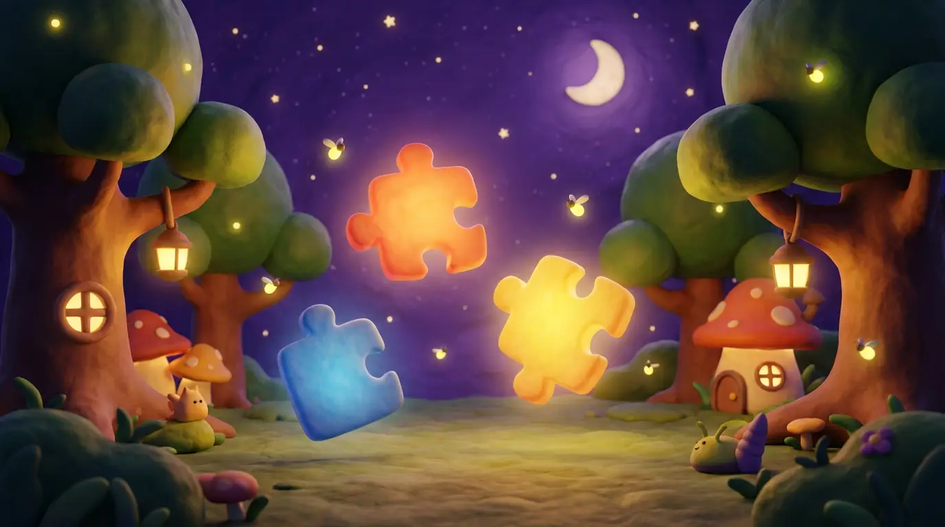 Puzzle-Wald