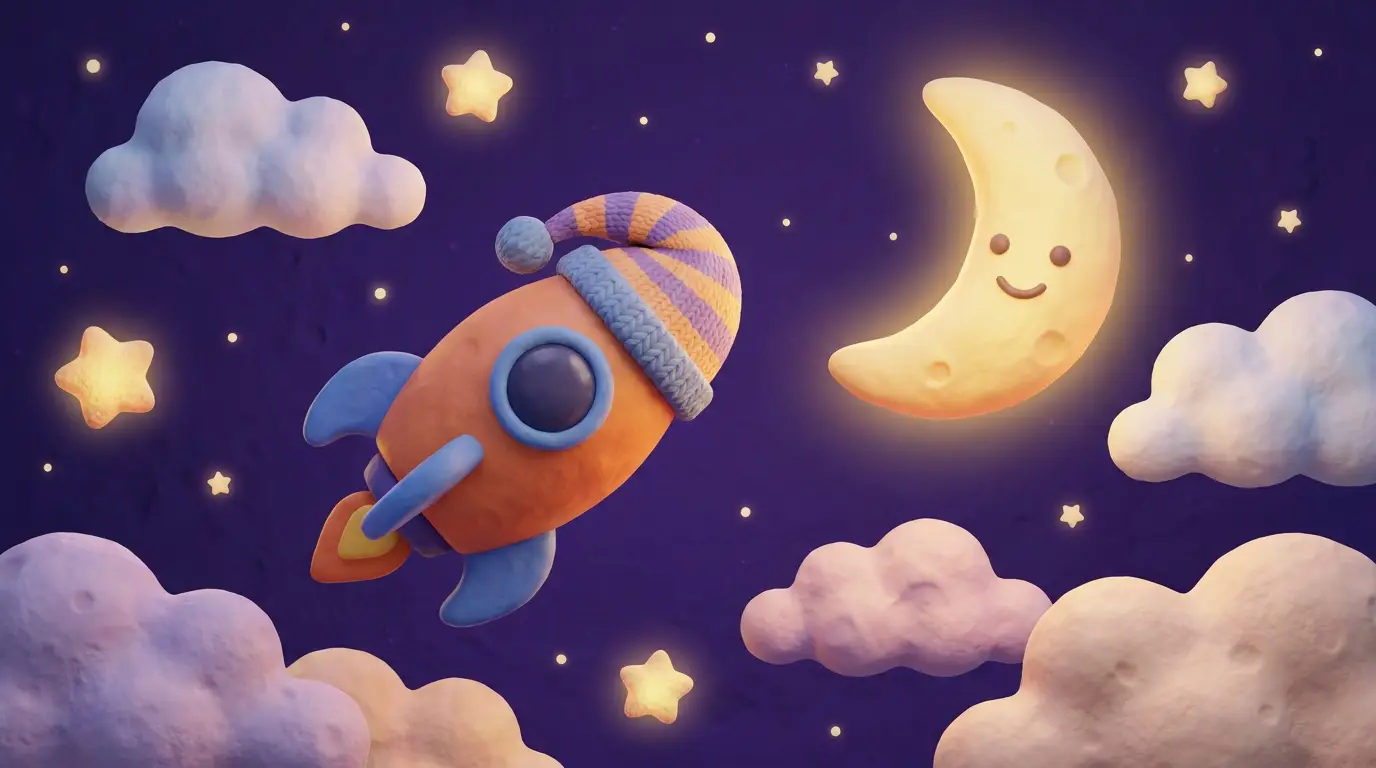 Gute-Nacht-Rakete