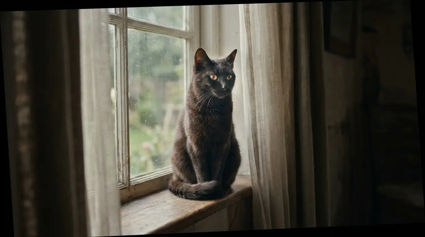 Traumdeutung Katze – geheimnisvolle Katze bei Nacht