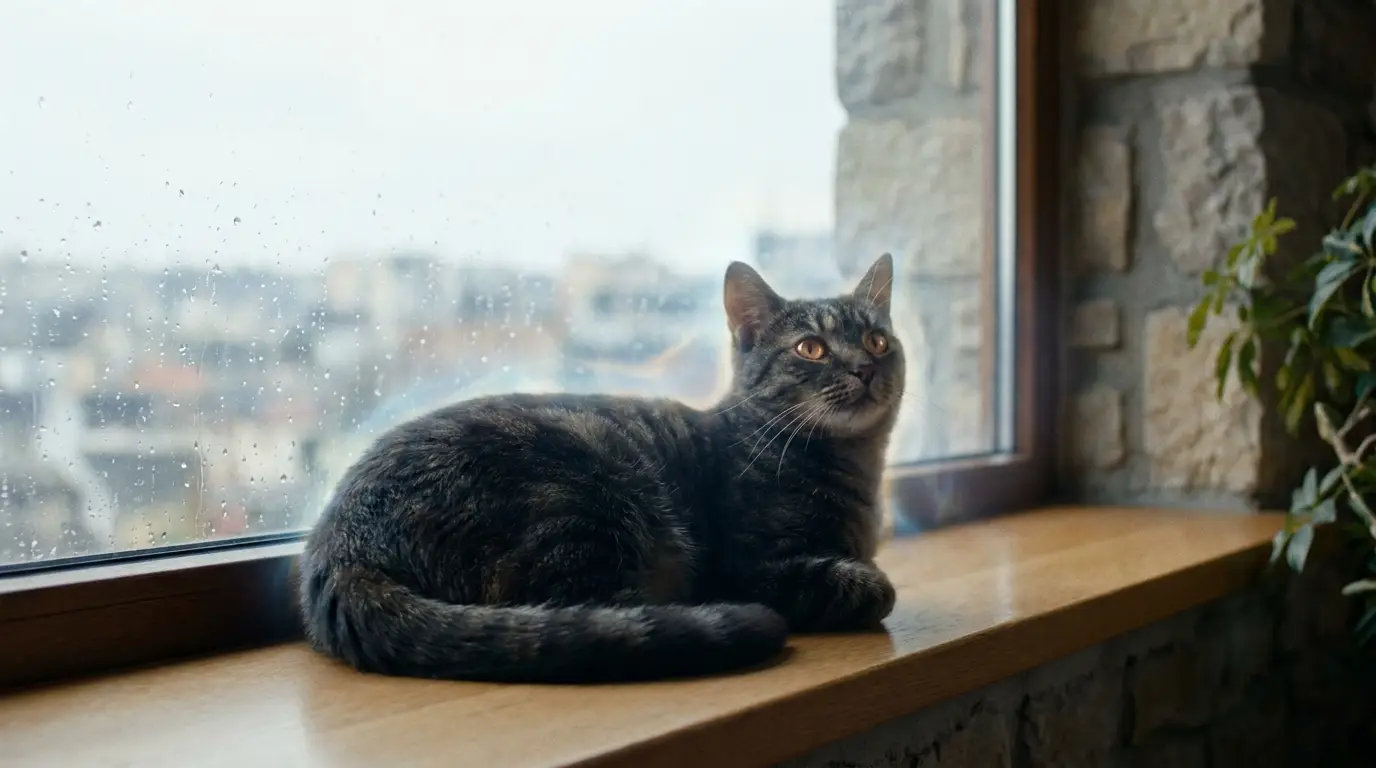 Traumdeutung Katze – elegante Katze als Symbol der inneren Balance