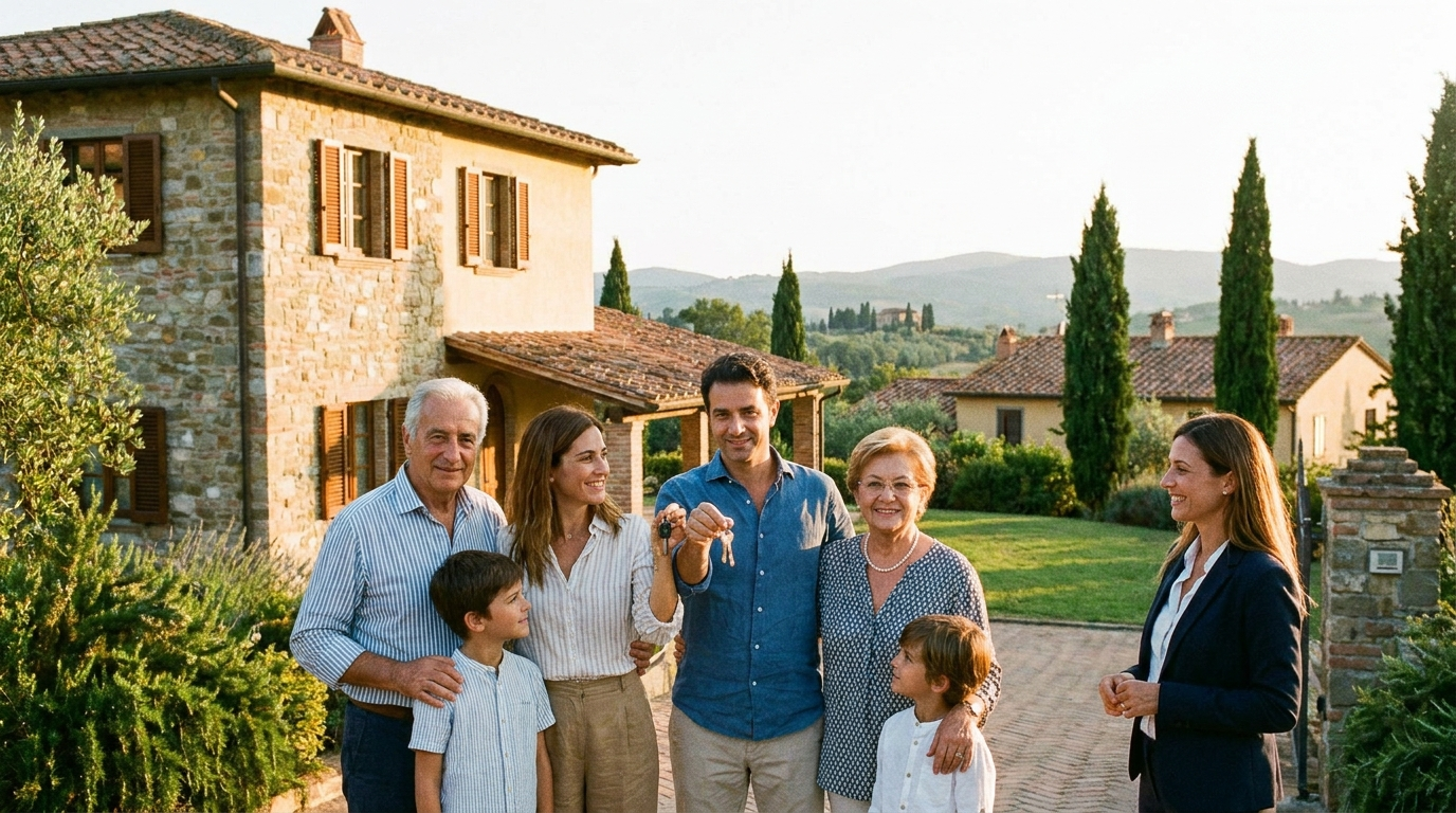 Famiglia acquisto casa Italia