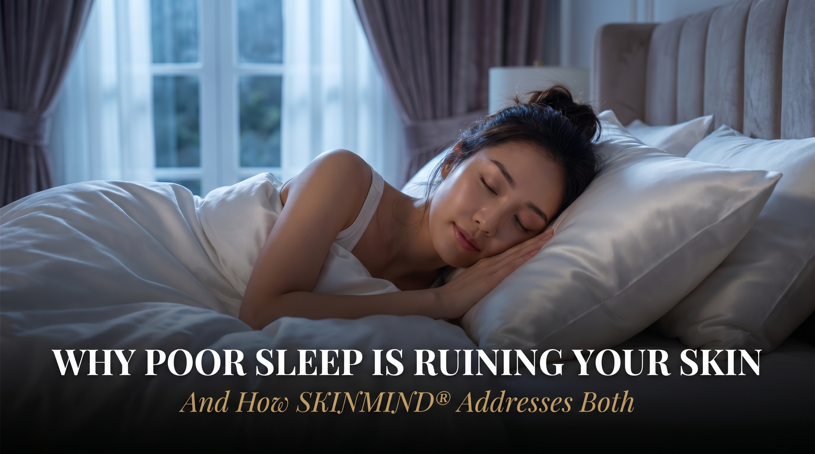 Why Poor Sleep is Ruining Your Skin — And How SKINMIND® Addresses Both