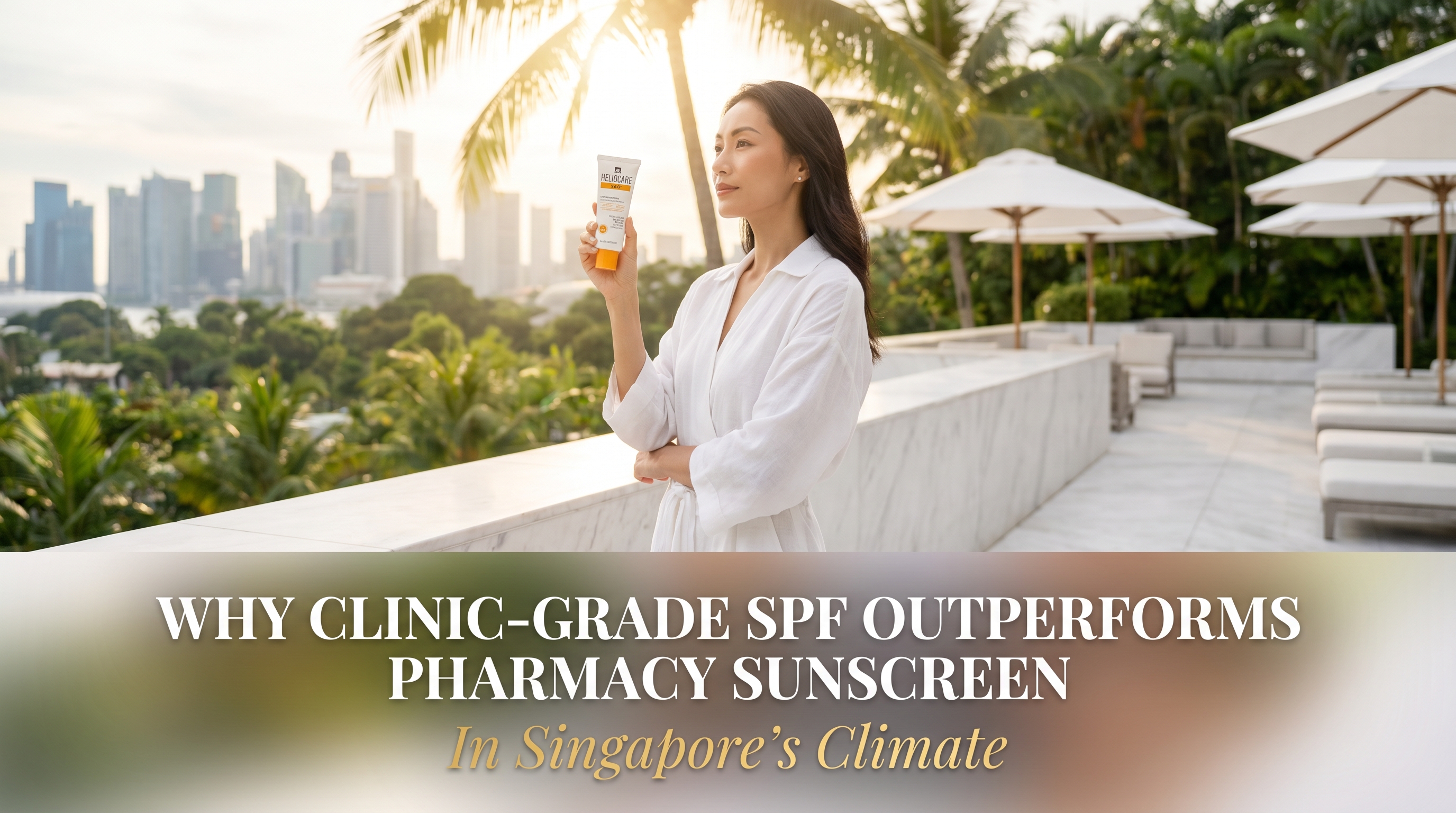 Why Clinic-Grade SPF Outperforms Pharmacy Sunscreen in Singapore's Climate