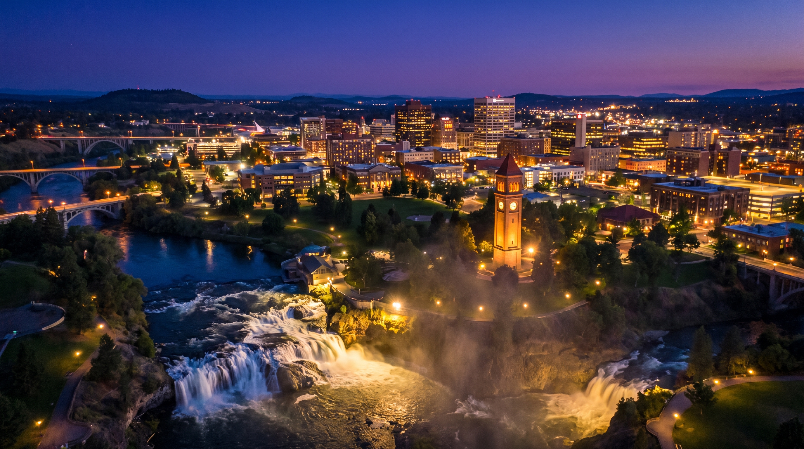 Spokane, WA skyline