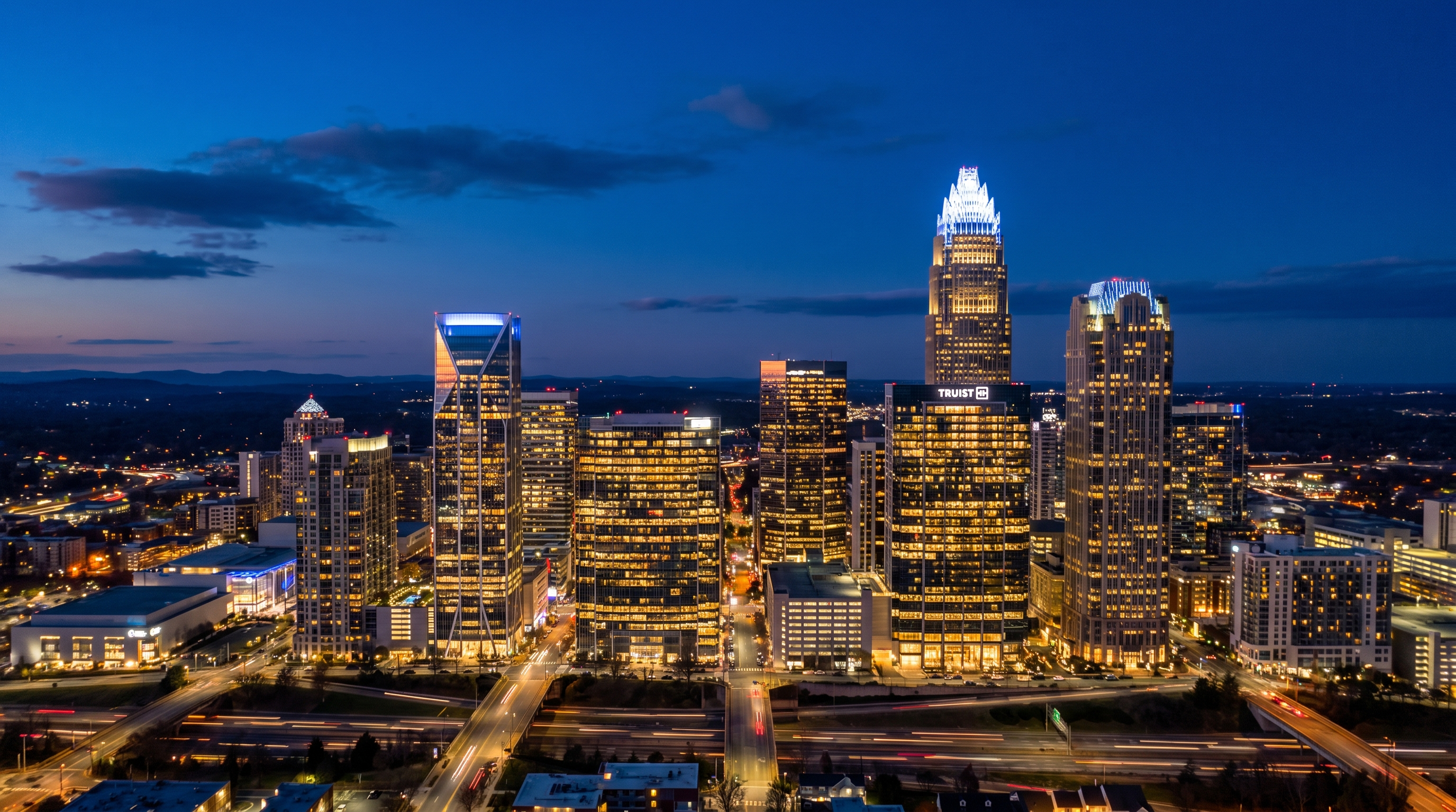 Charlotte, NC skyline