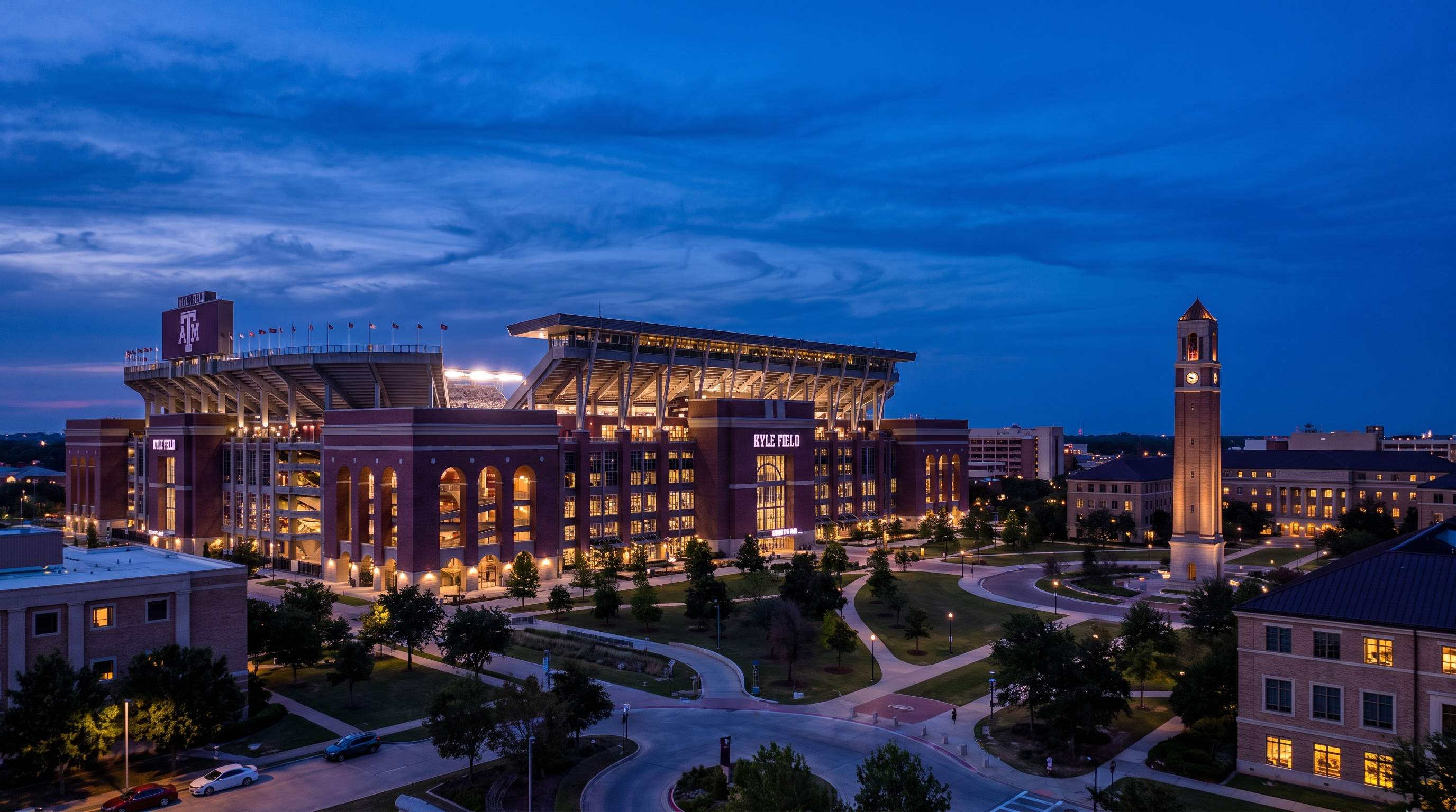 College Station, TX skyline
