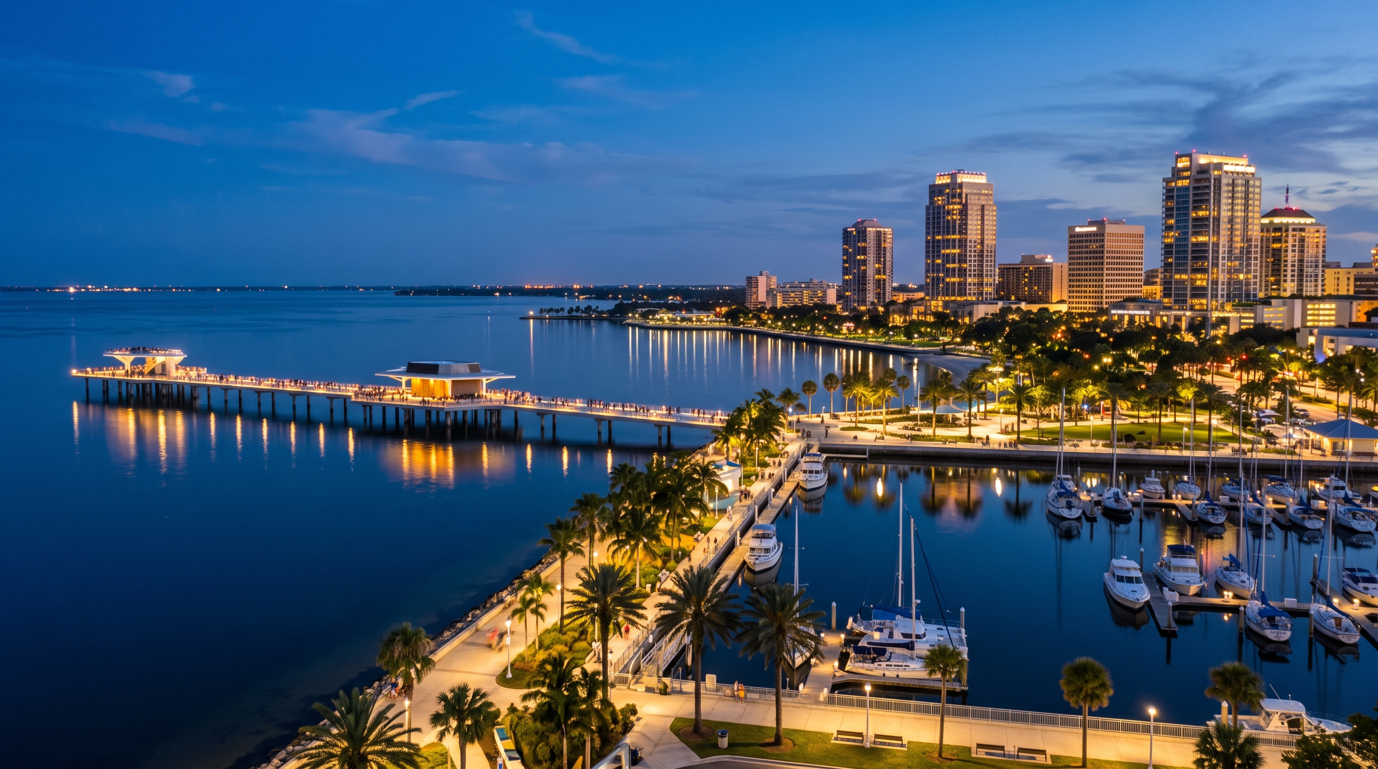 St. Petersburg, FL skyline