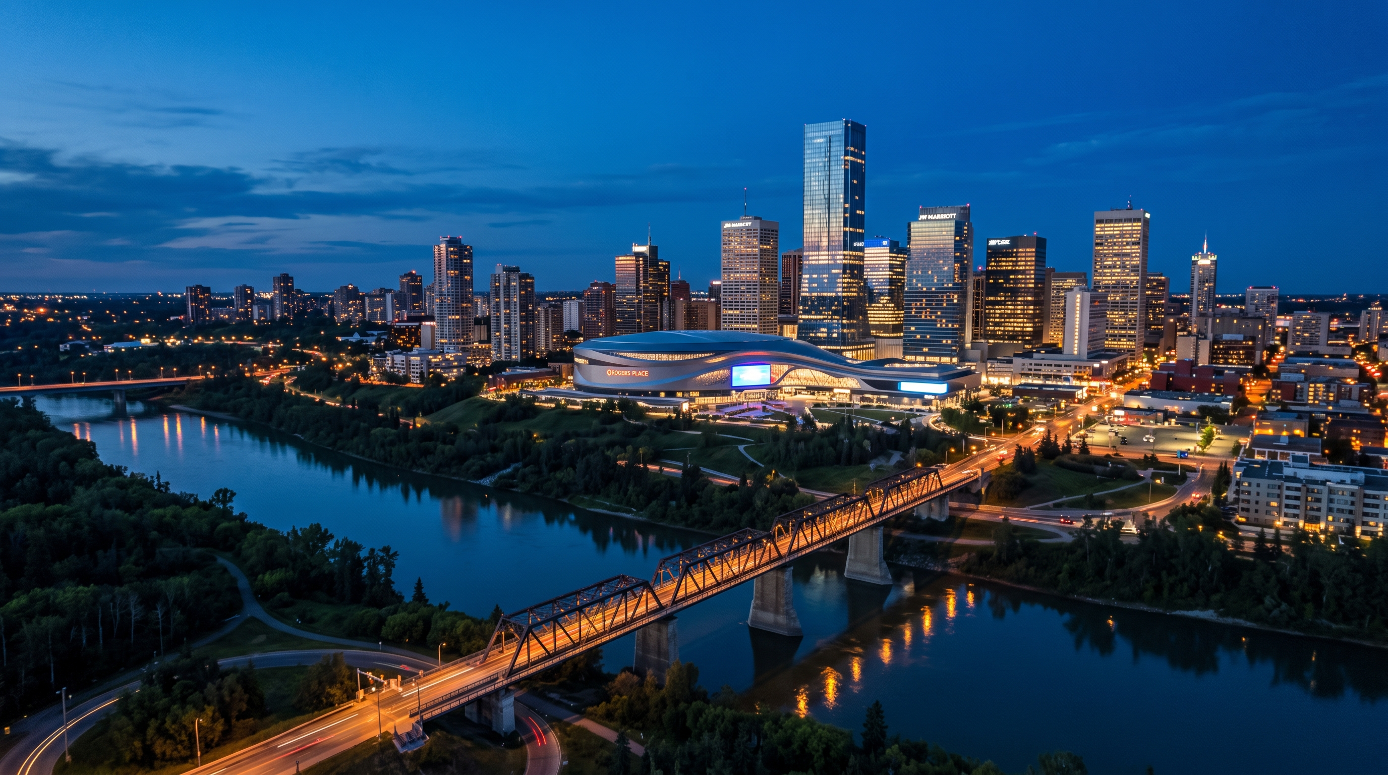 Edmonton, AB skyline