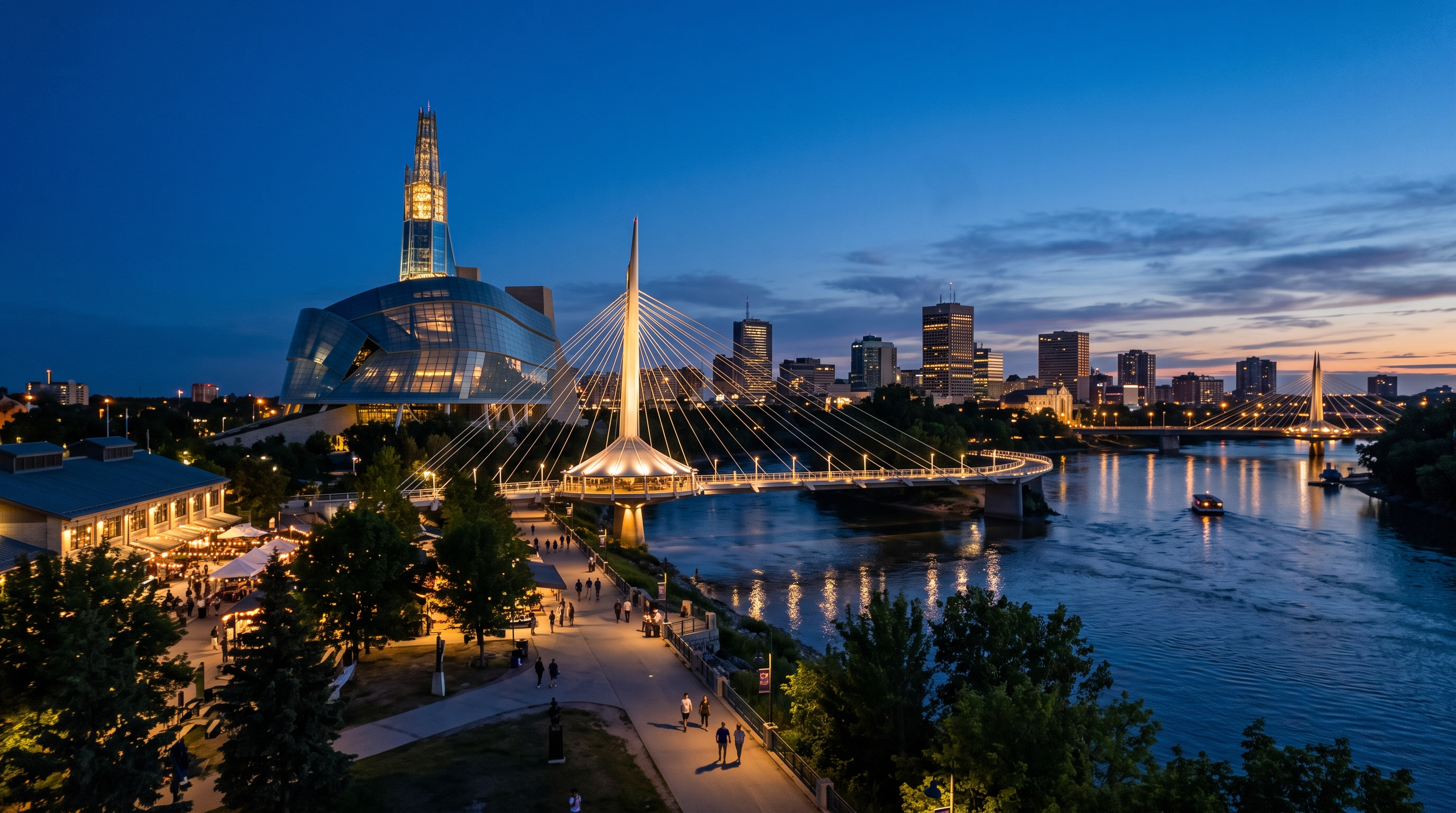 Winnipeg, MB skyline