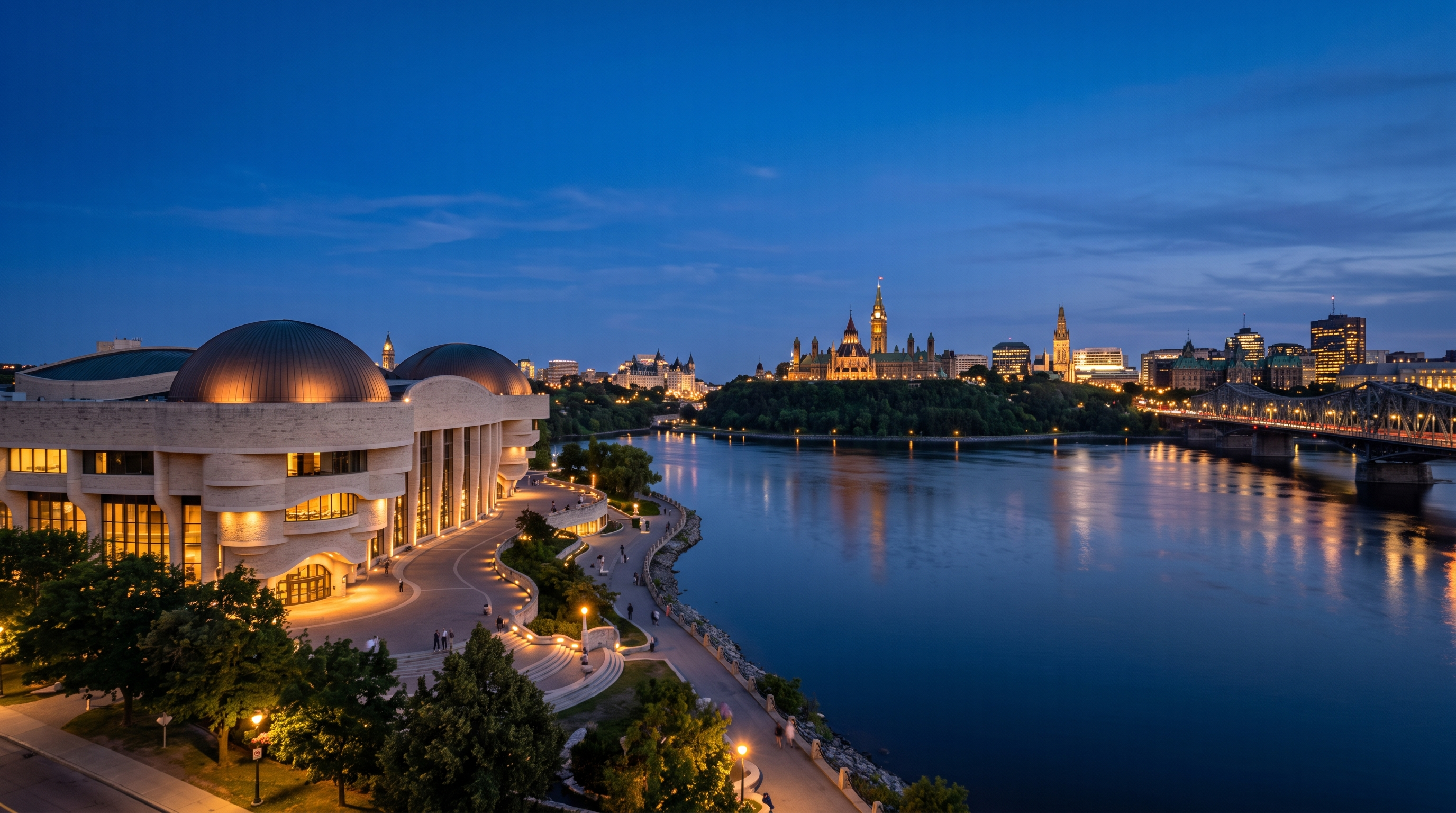 Gatineau, QC skyline