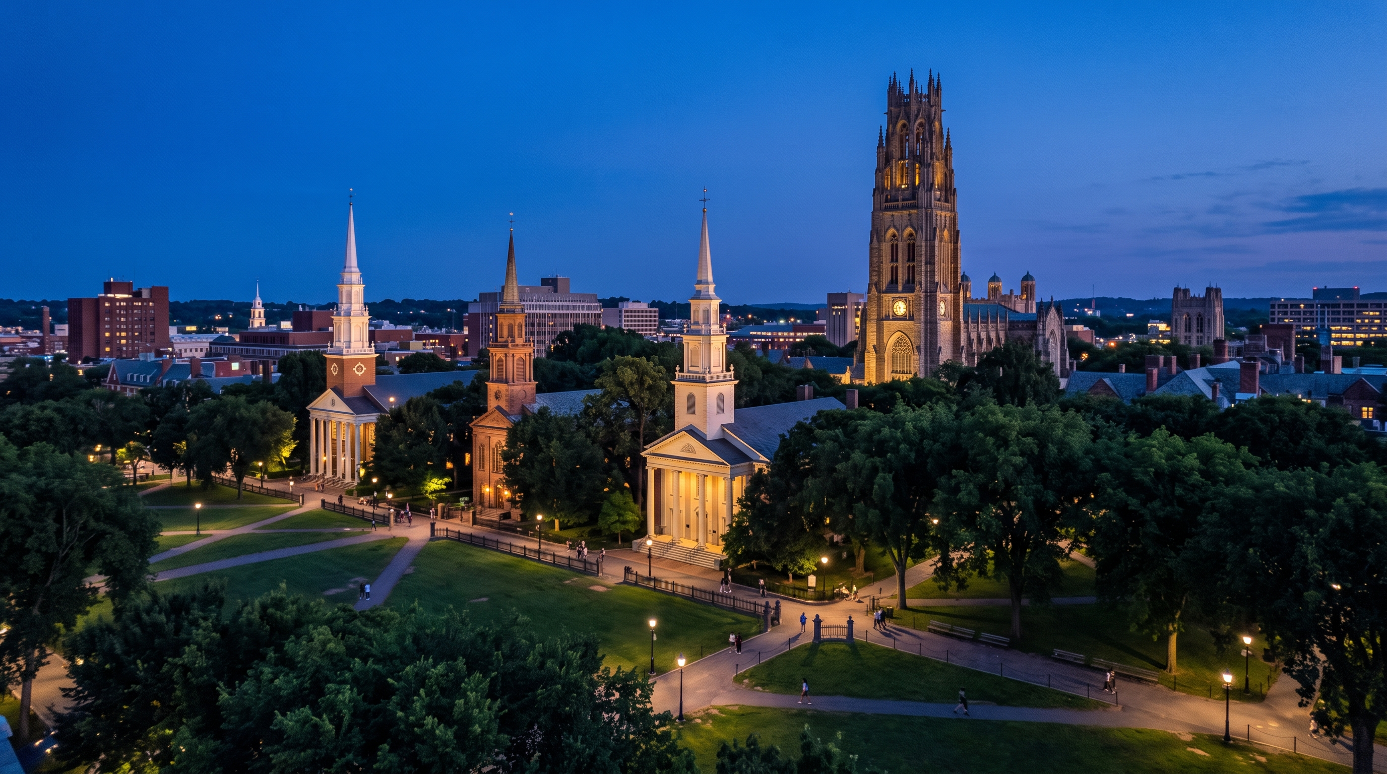New Haven, CT skyline