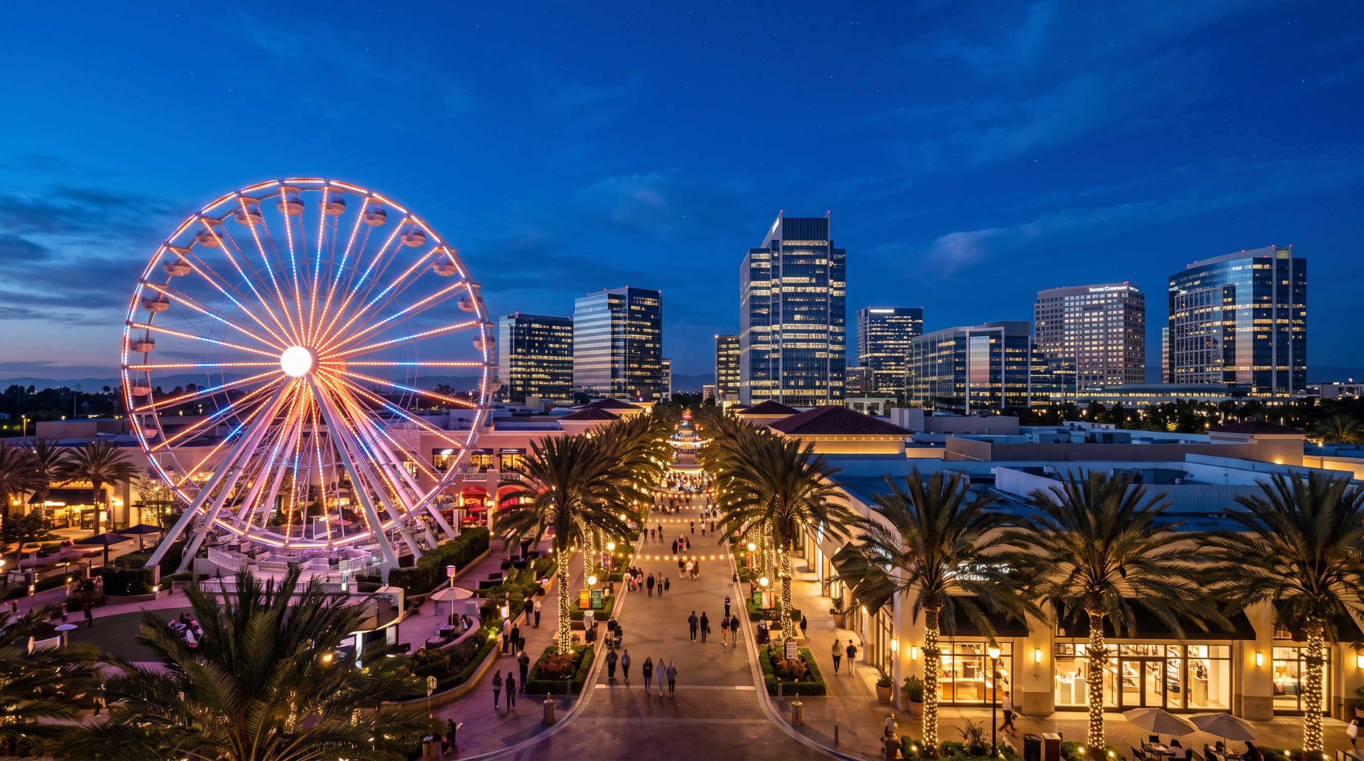 Irvine, CA skyline
