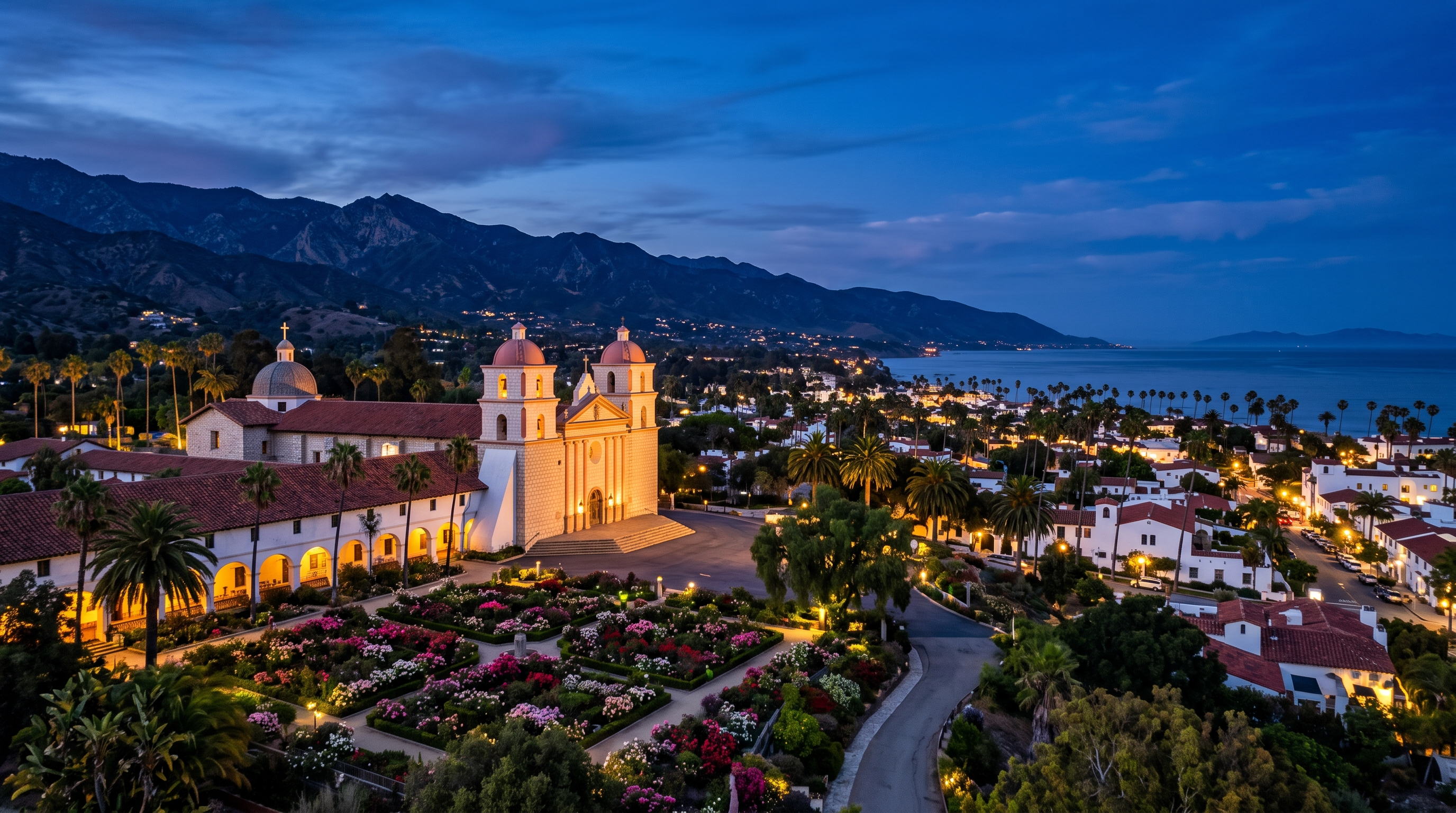 Santa Barbara, CA skyline