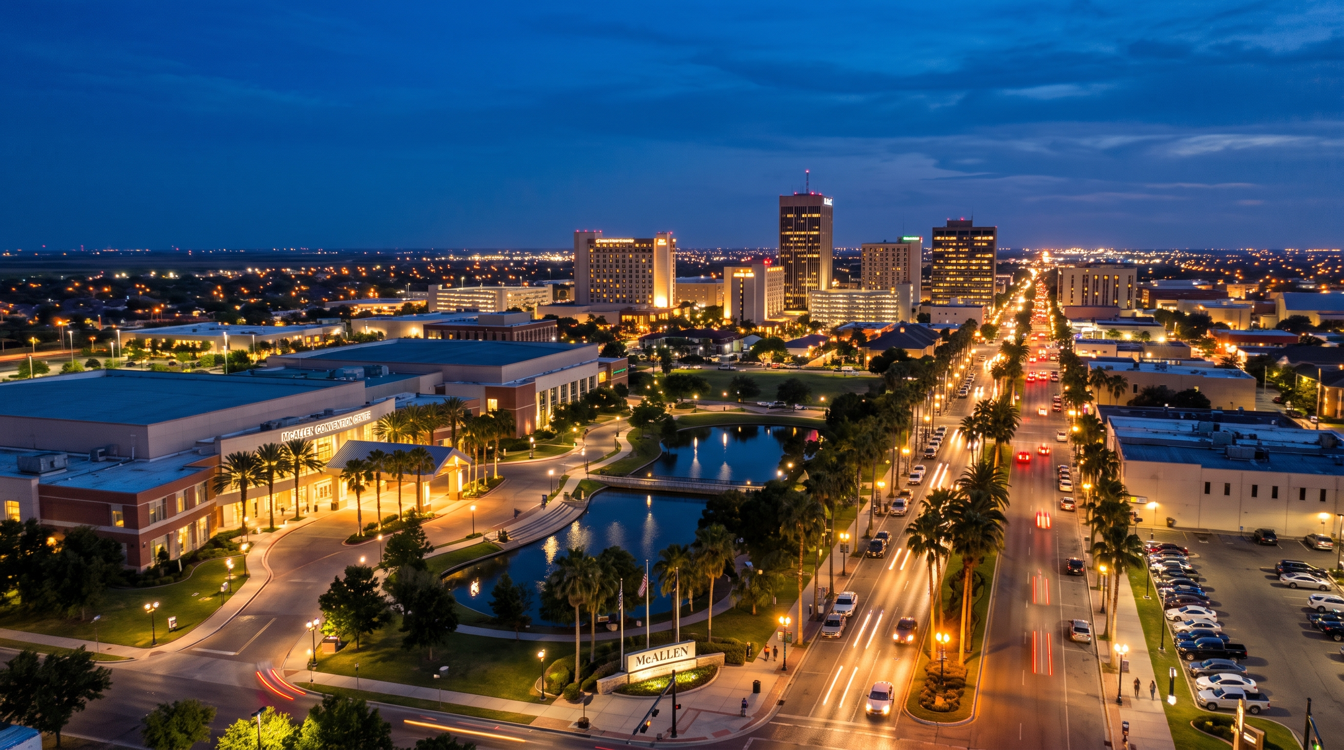 McAllen, TX skyline