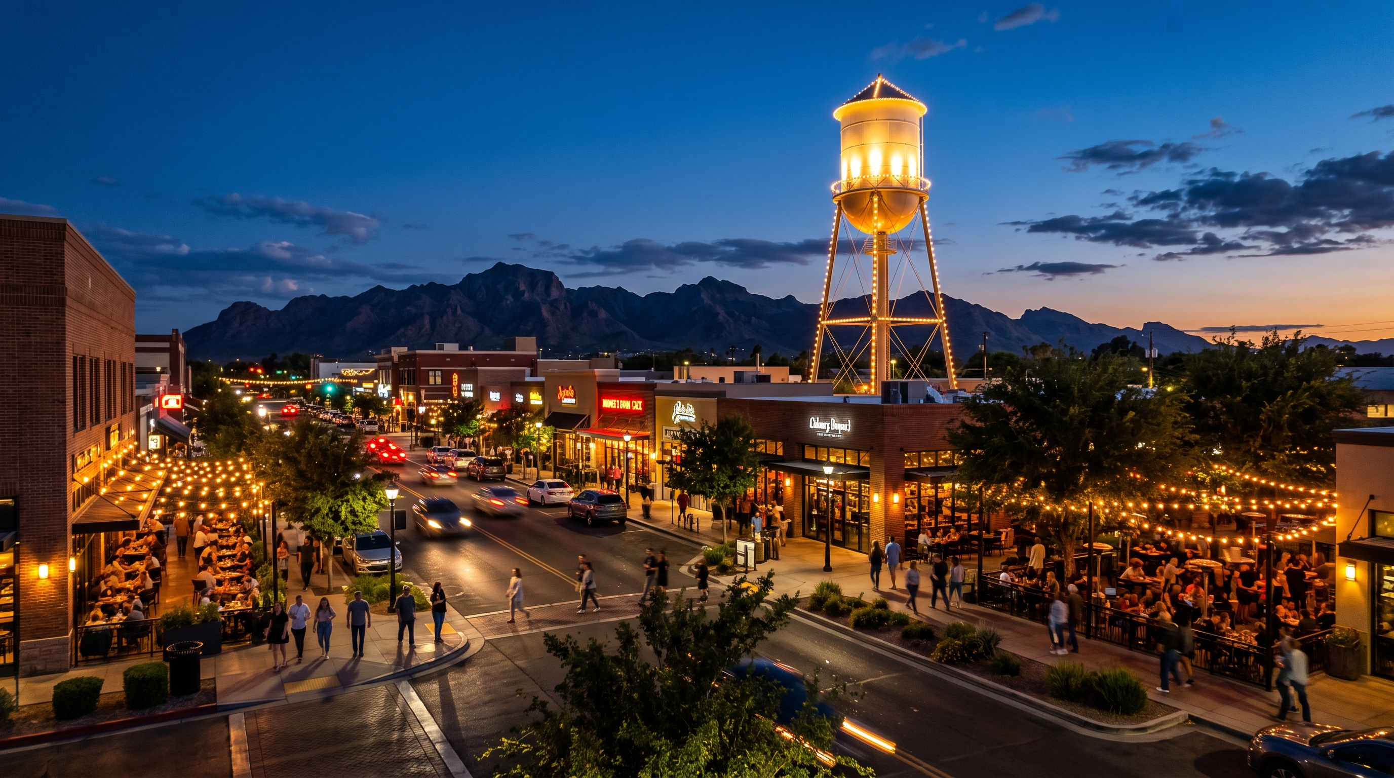 Gilbert, AZ skyline