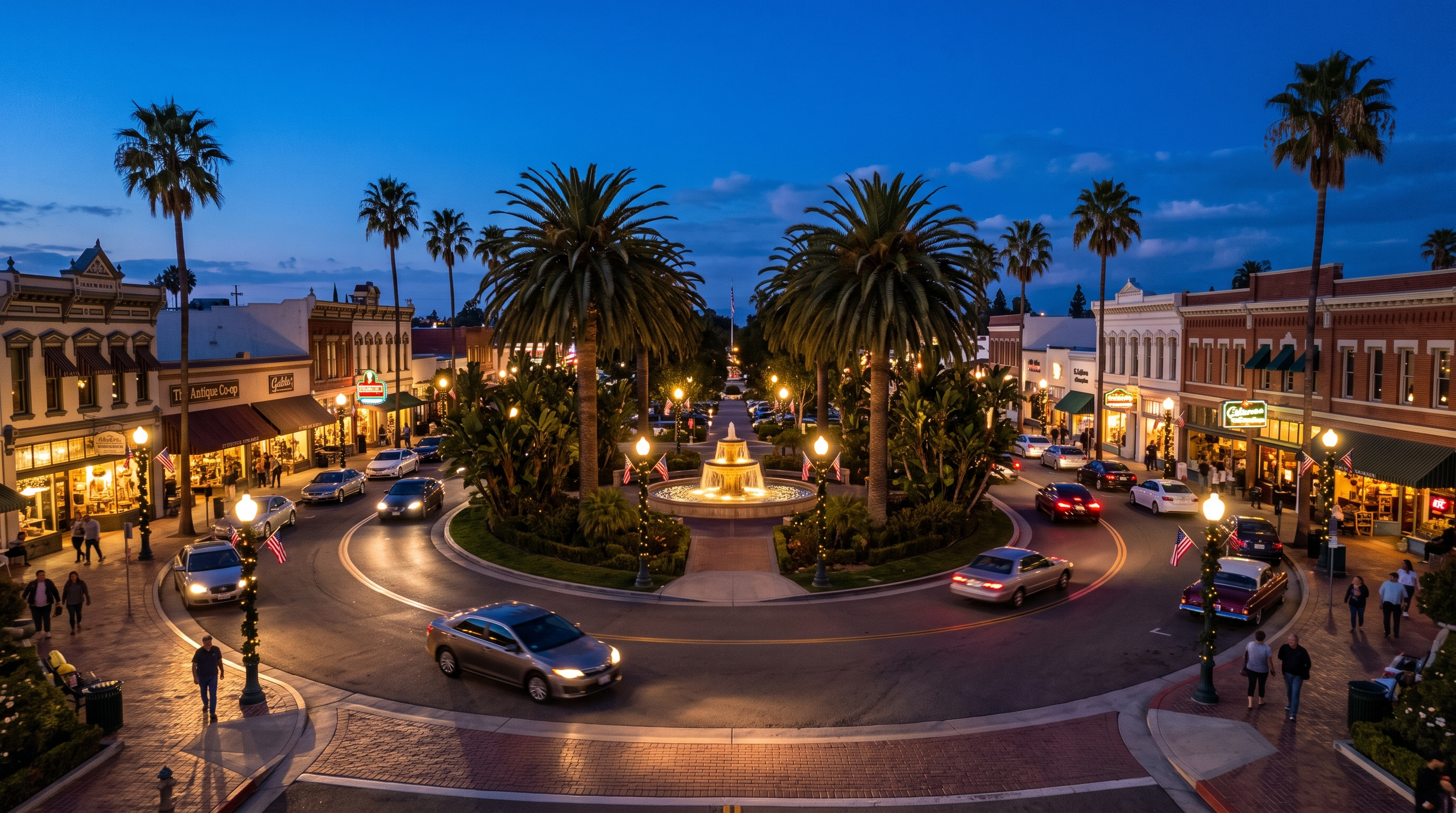 Orange, CA skyline