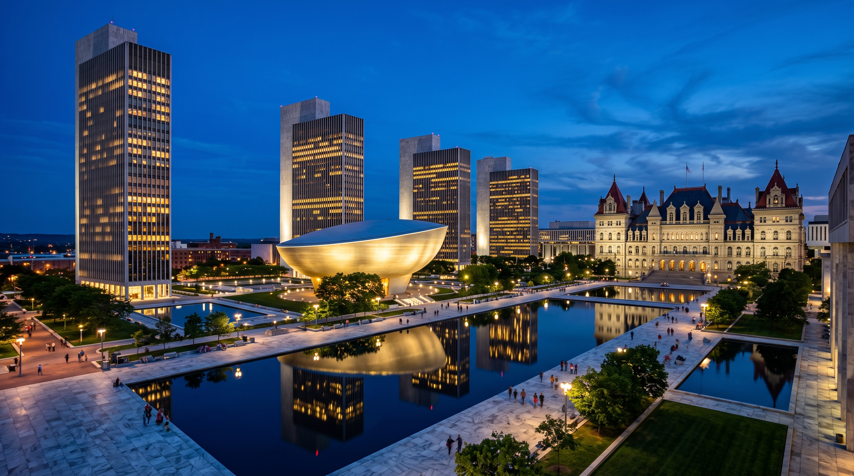 Albany, NY skyline