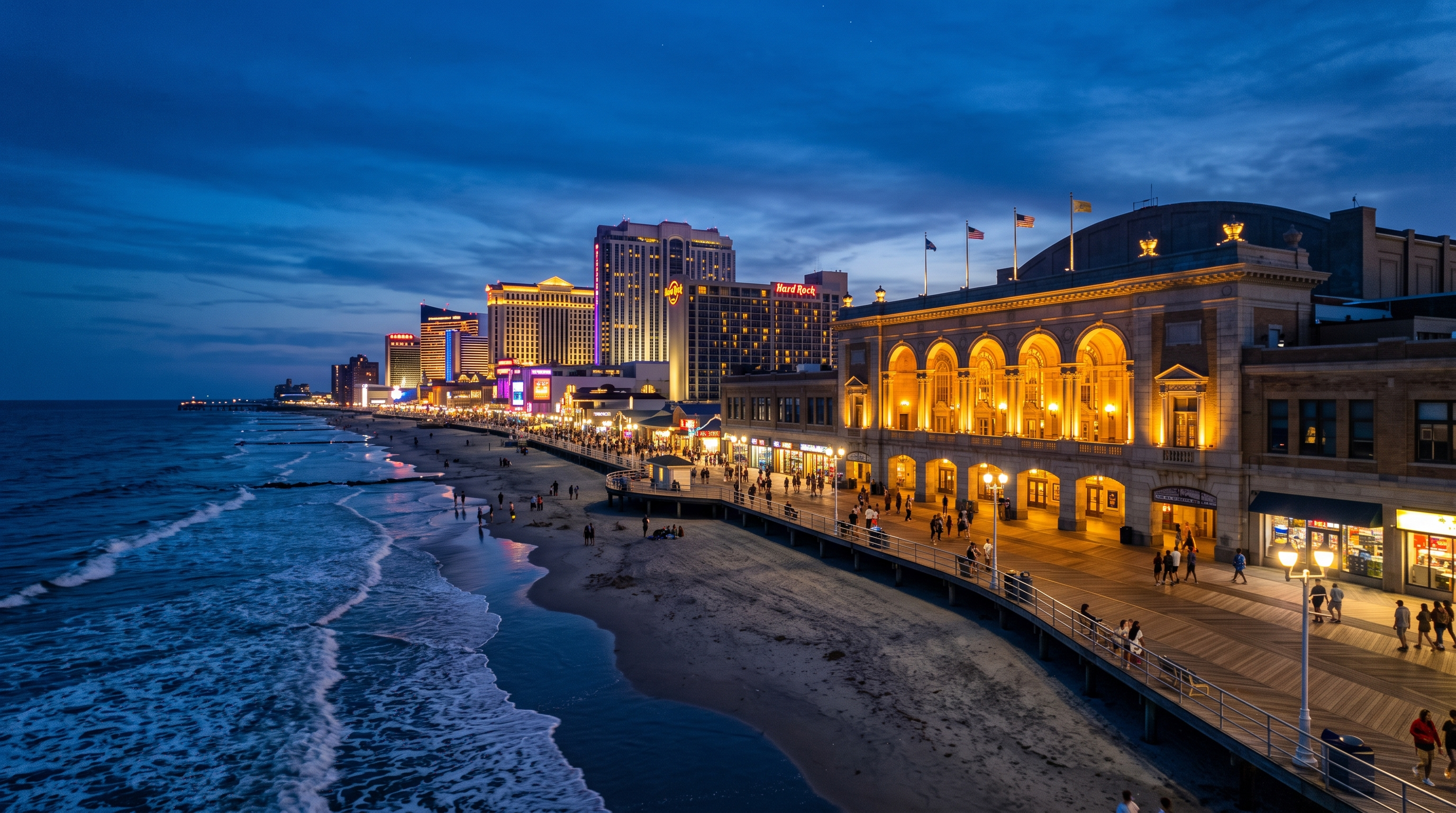 Atlantic City, NJ skyline