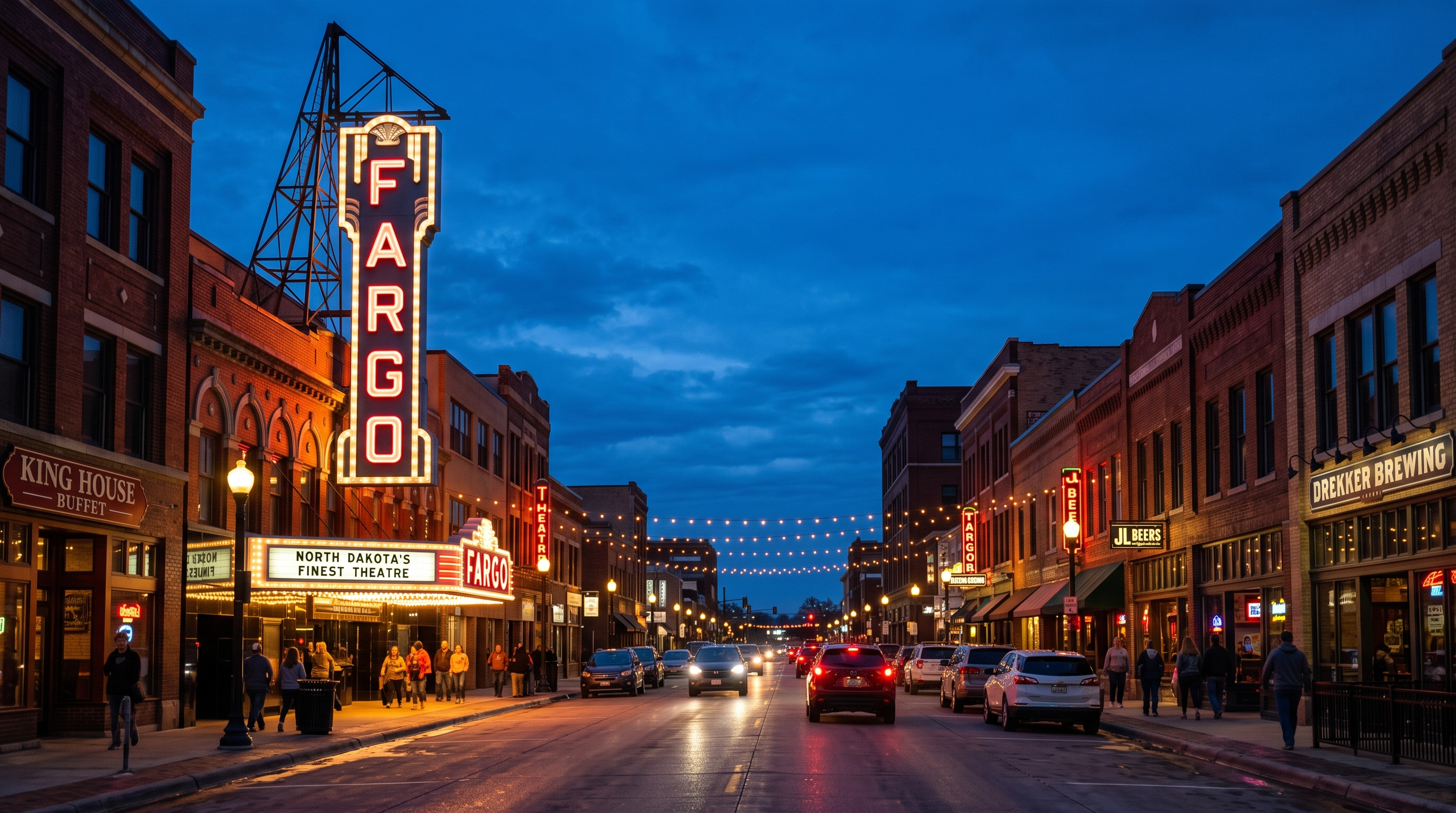 Fargo, ND skyline