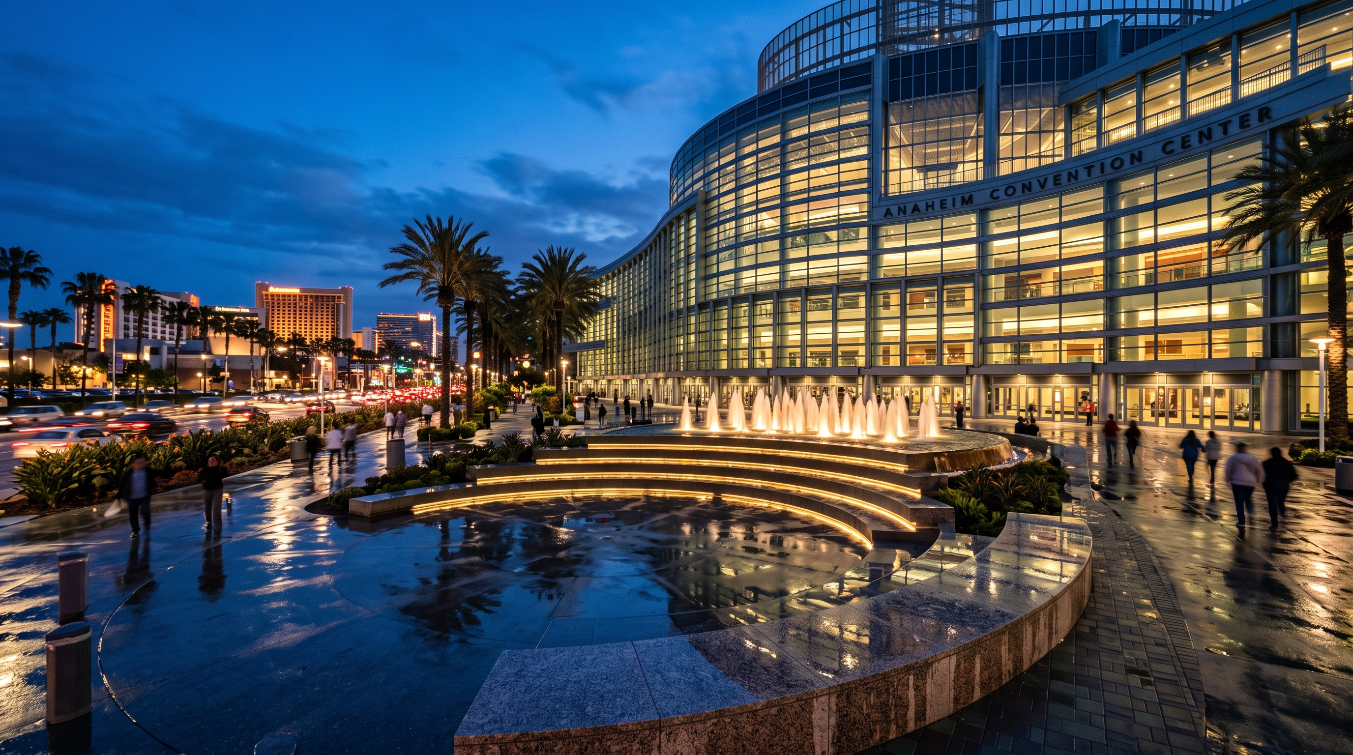Anaheim, CA skyline