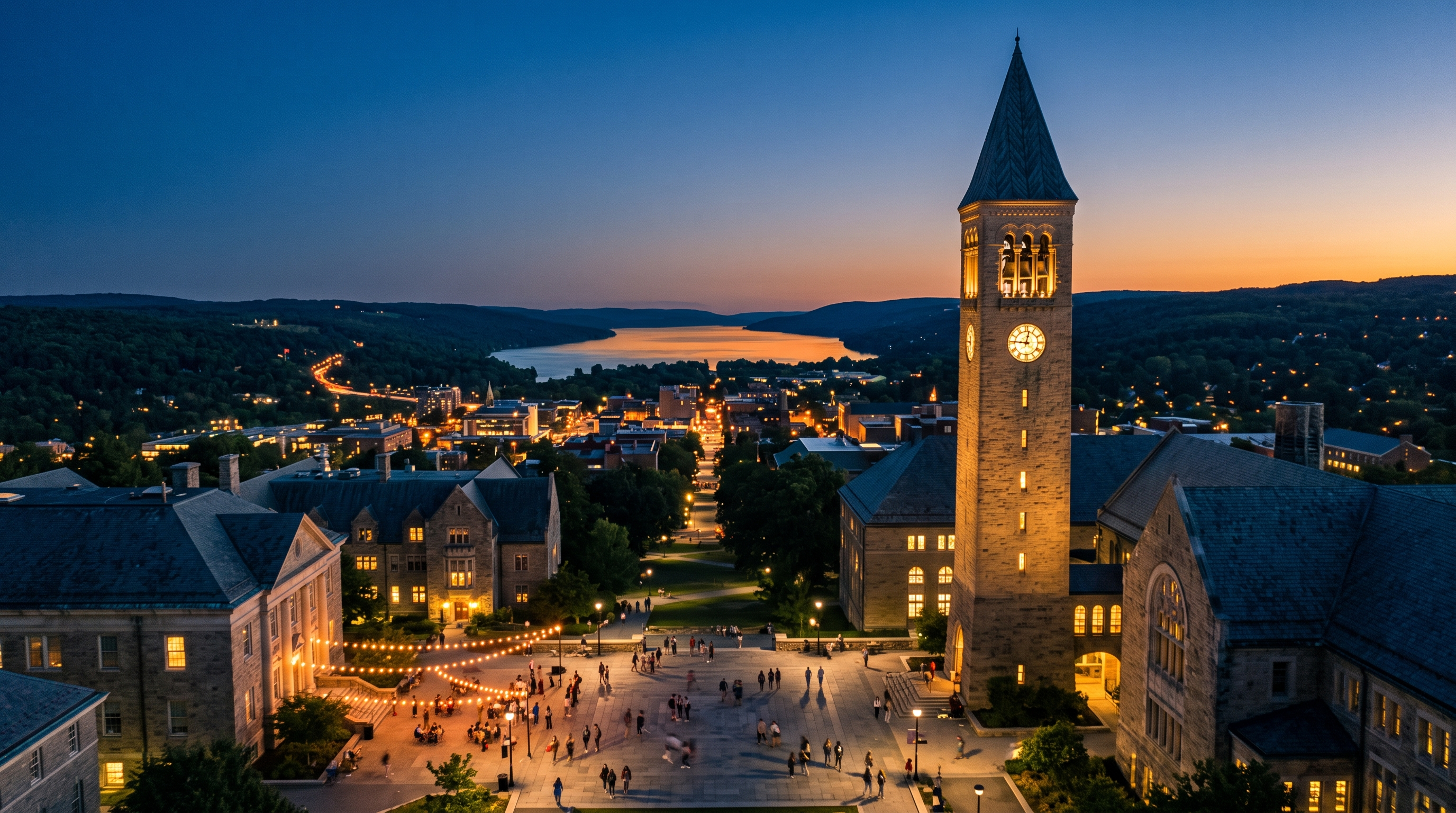 Ithaca, NY skyline