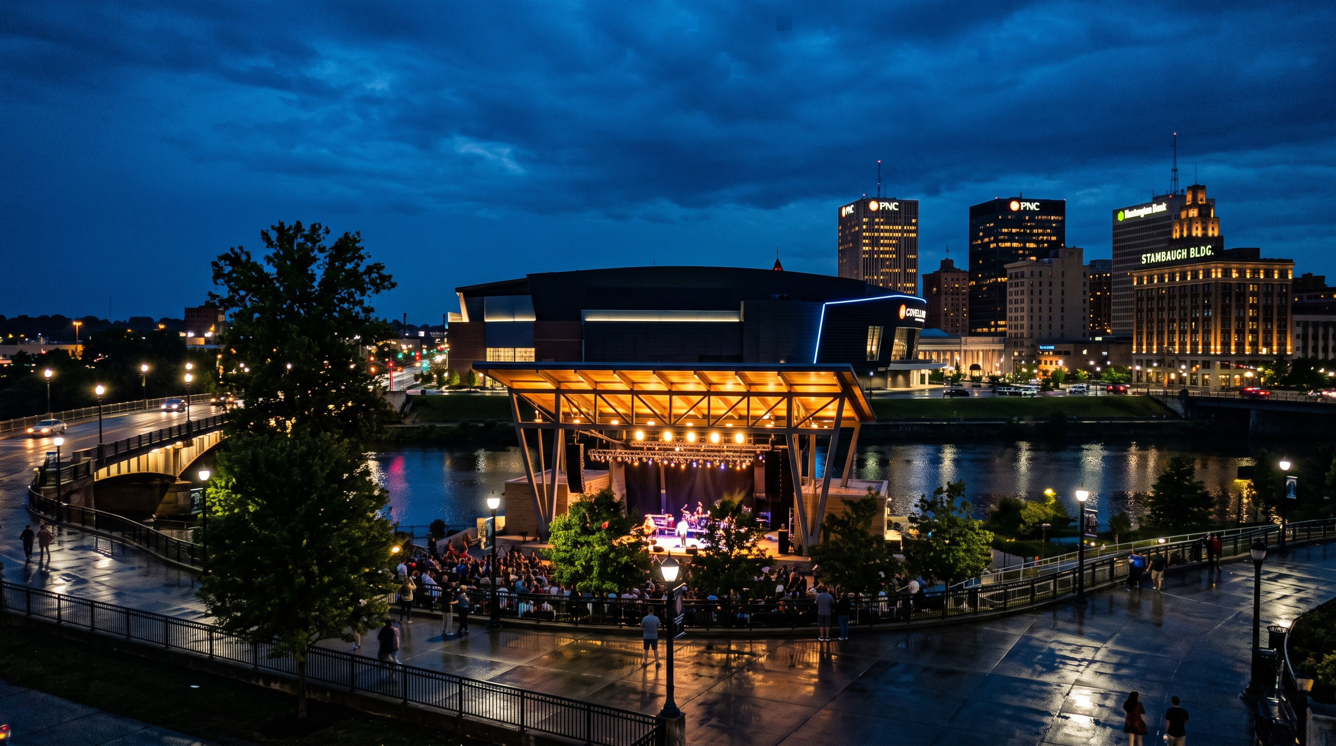 Youngstown, OH skyline