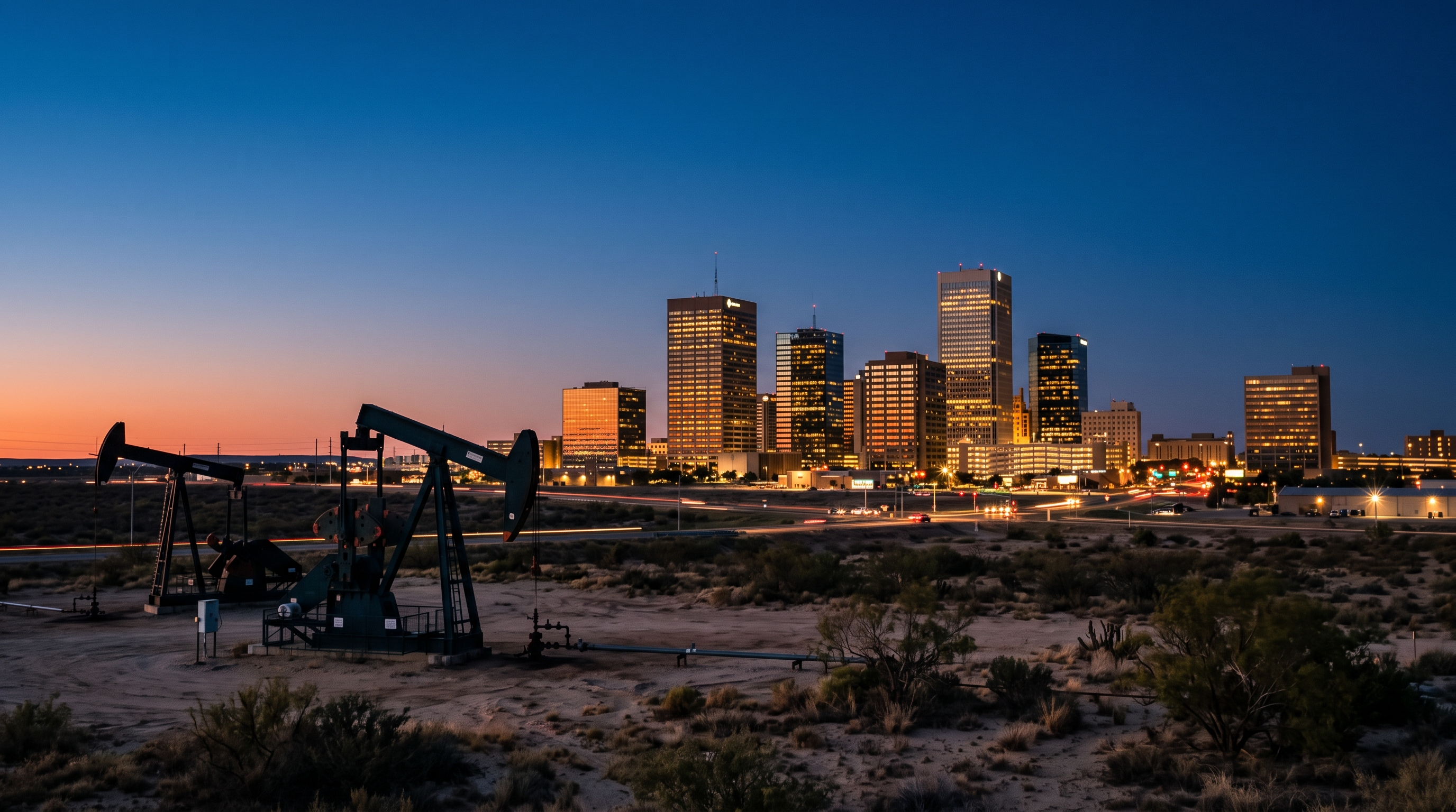 Midland, TX skyline