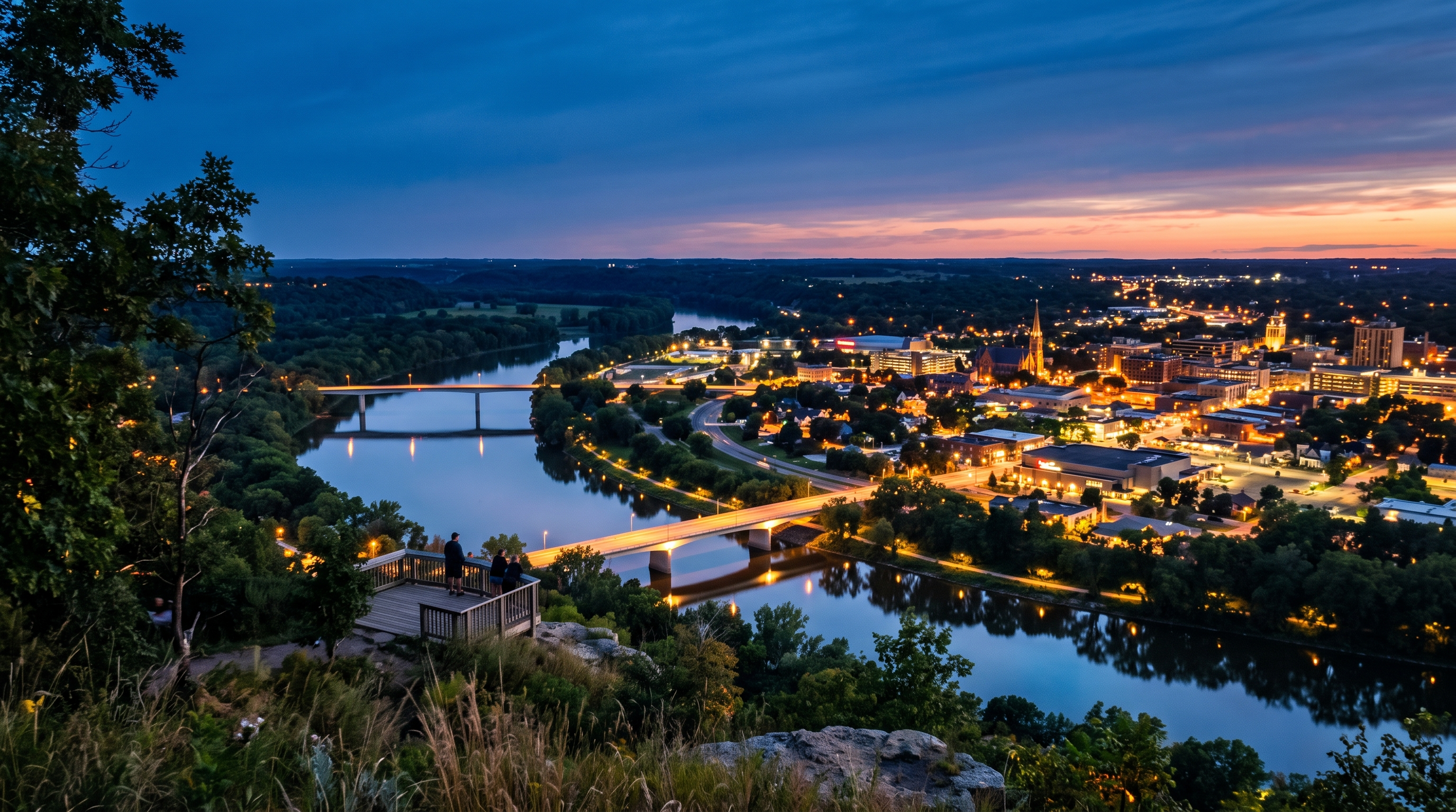 Mankato, MN skyline