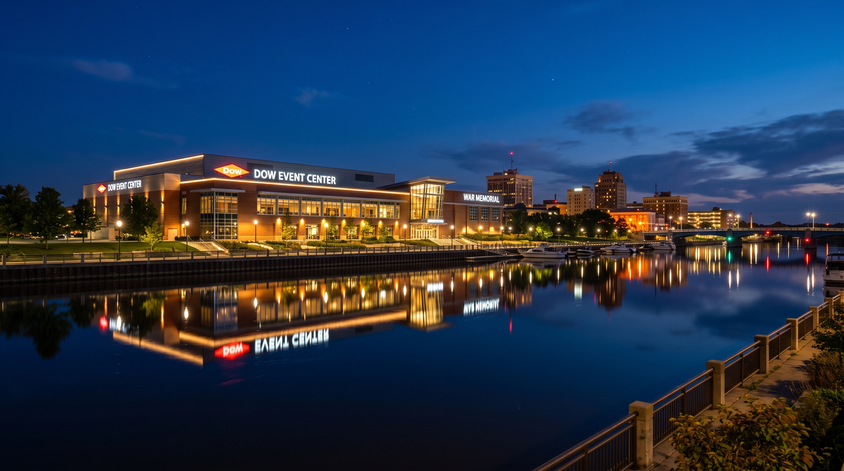 Saginaw, MI skyline