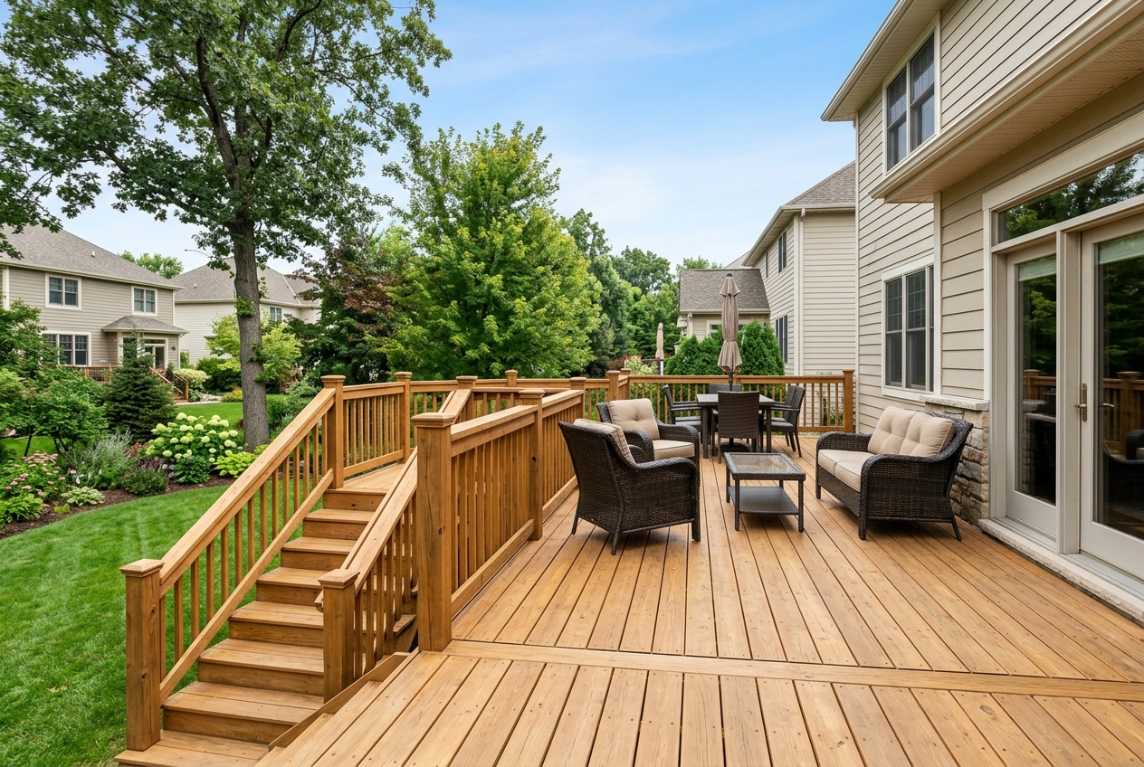 Pressure-treated wood
