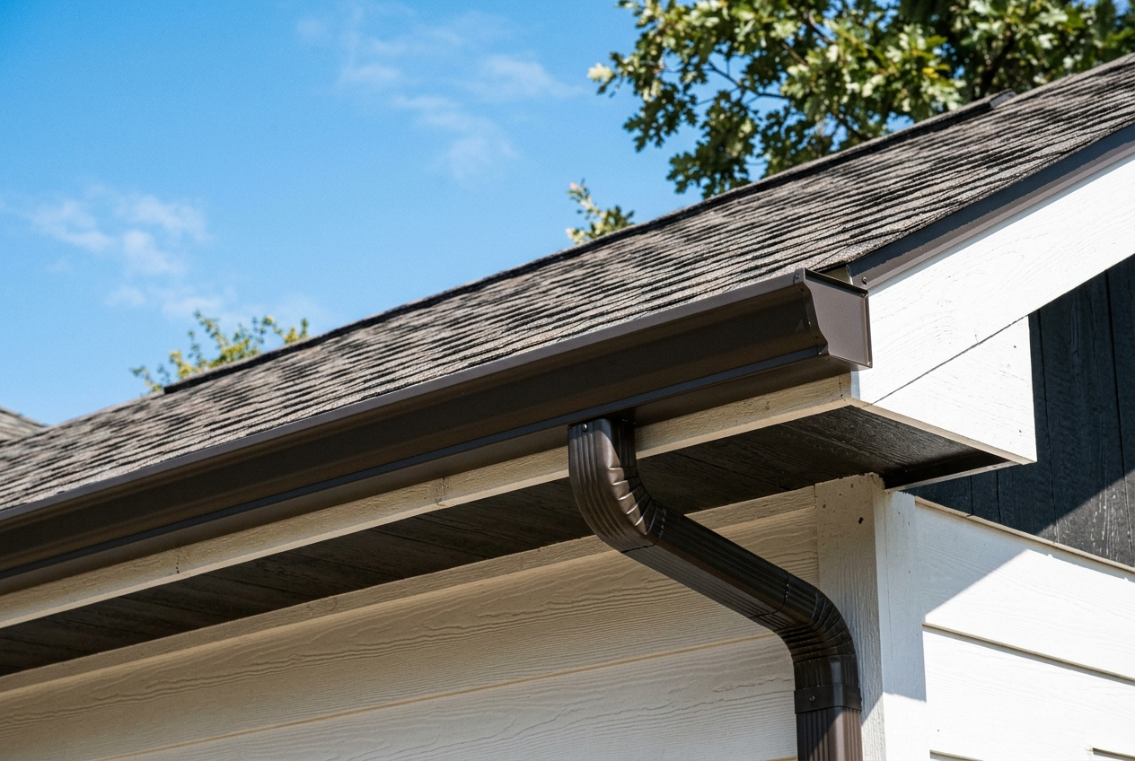 Seamless K-style gutters