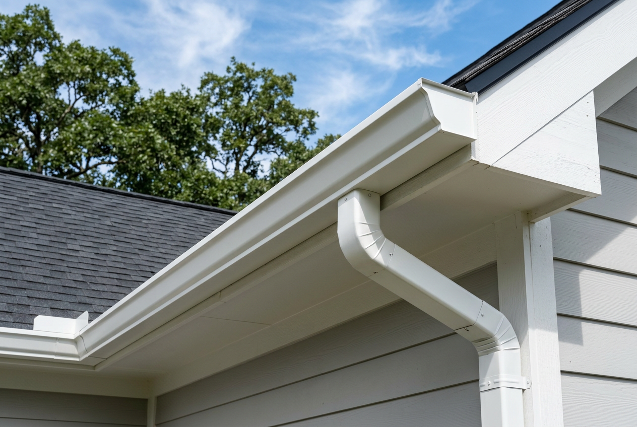 6" oversized gutters