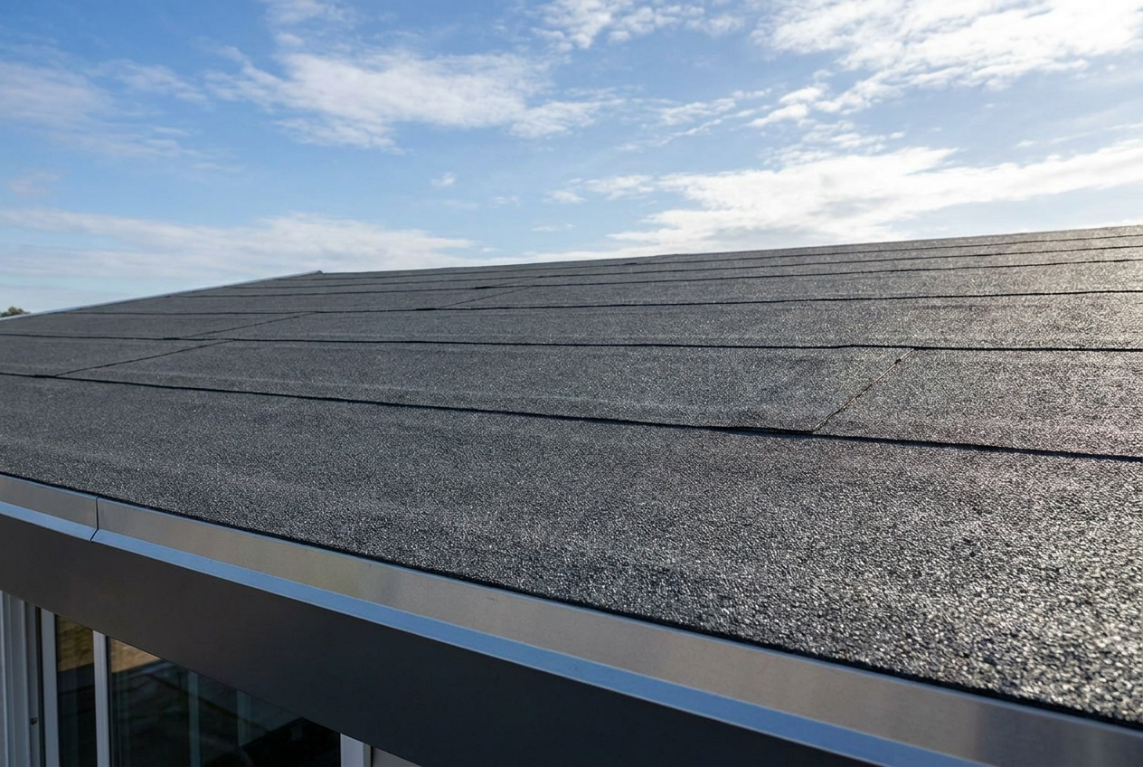 Liberty peel-and-stick flat roof system