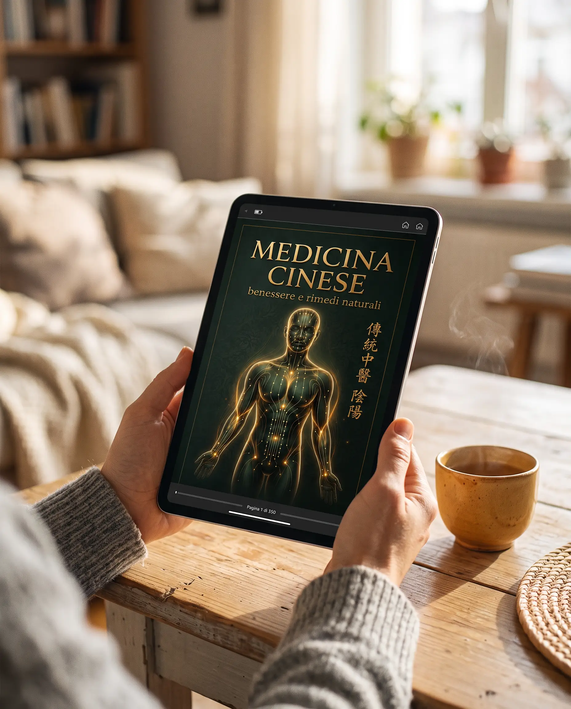 Ebook Medicina Cinese letto su tablet